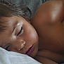 Valeriah is registered to the contest to win money with this photo: child, sleeping, face, pillow, blanket, skin, closeup, rest, peaceful, indoors, nap, young, eyelashes, mouth, hair, relaxation, comfort, bed, red_blanket, soft_light