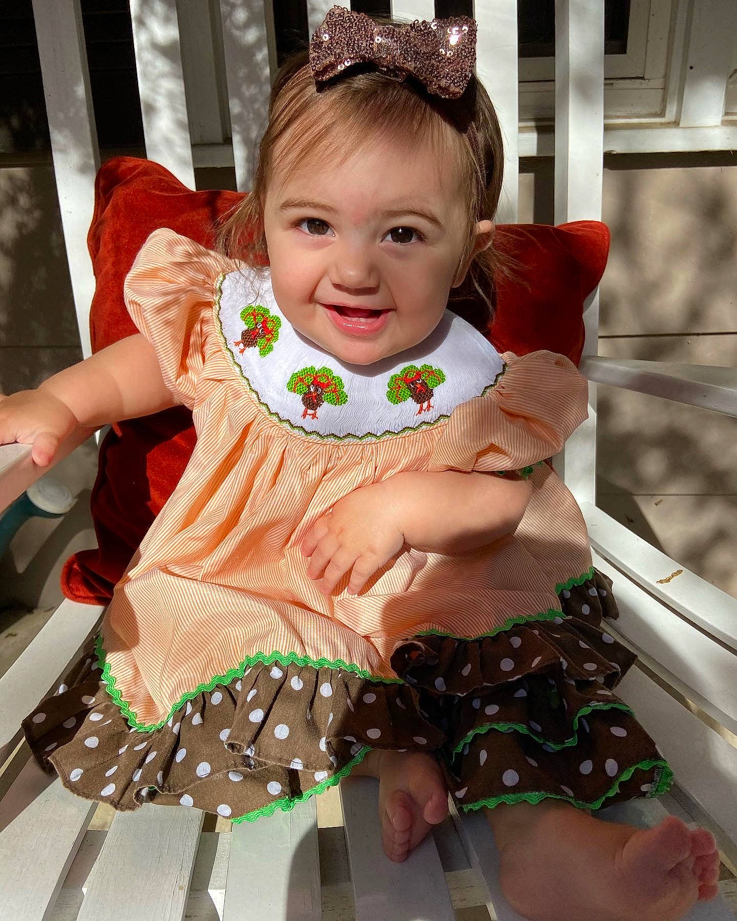 Marlee joined the competition — help win amazing prizes! baby, baby_toddler_clothing, beauty, cheek, child, dress, event, fun, happy, jewellery, joy, organ, pattern, people, person, pink, skin, sleeve, smile, snapshot