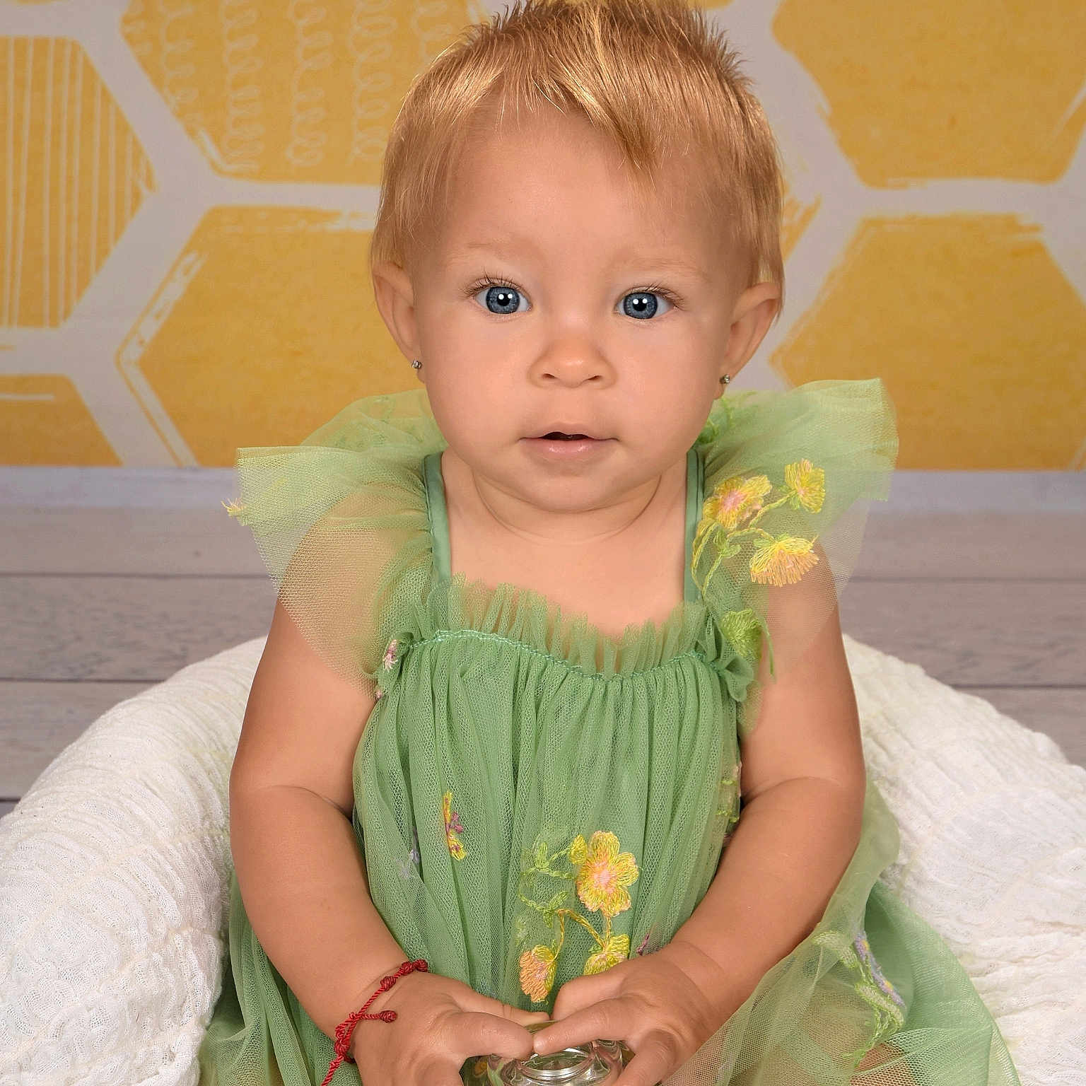 Luna joined the competition — help win amazing prizes! baby, bodypart, clothing, couch, dress, eveningdress, face, finger, flower, flowerarrangement, flowerbouquet, formalwear, furniture, hand, head, person, photography, plant, portrait, sitting