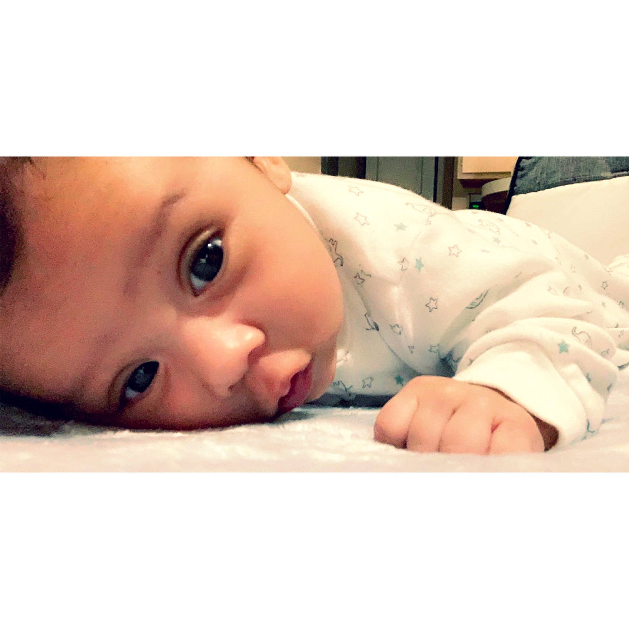 Nixon joined the competition — help win amazing prizes! baby, beauty, cheek, child, chin, close_up, eye, eyebrow, face, forehead, head, human, lip, mouth, nose, person, photograph, skin, snapshot, toddler