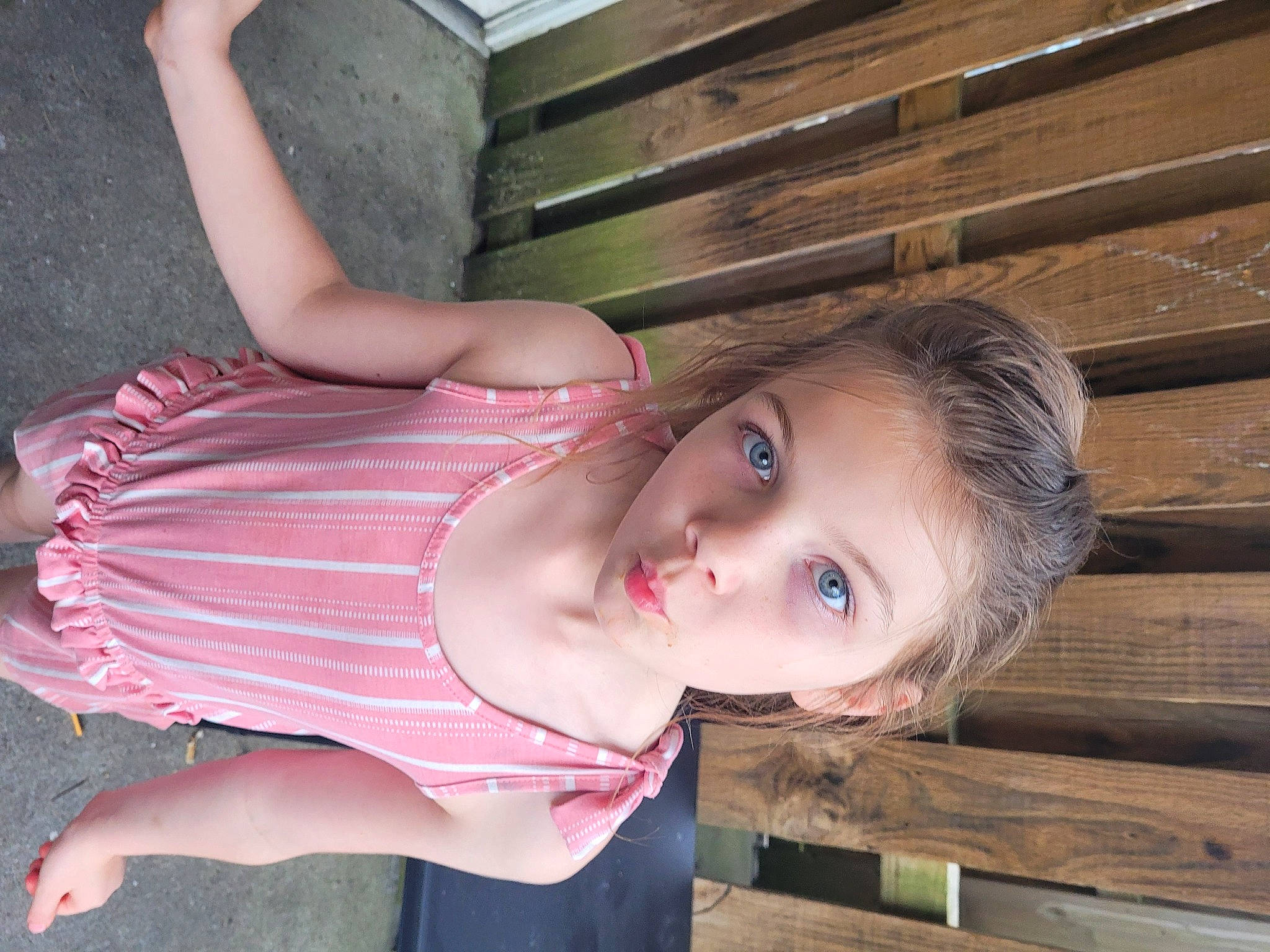 Leighanna joined the competition — help win amazing prizes! abdomen, baby_toddler_clothing, beauty, chest, day_dress, elbow, flash_photography, fun, hair, happy, human_leg, mouth, pattern, person, skin, thigh, throat, toddler, trunk, waist