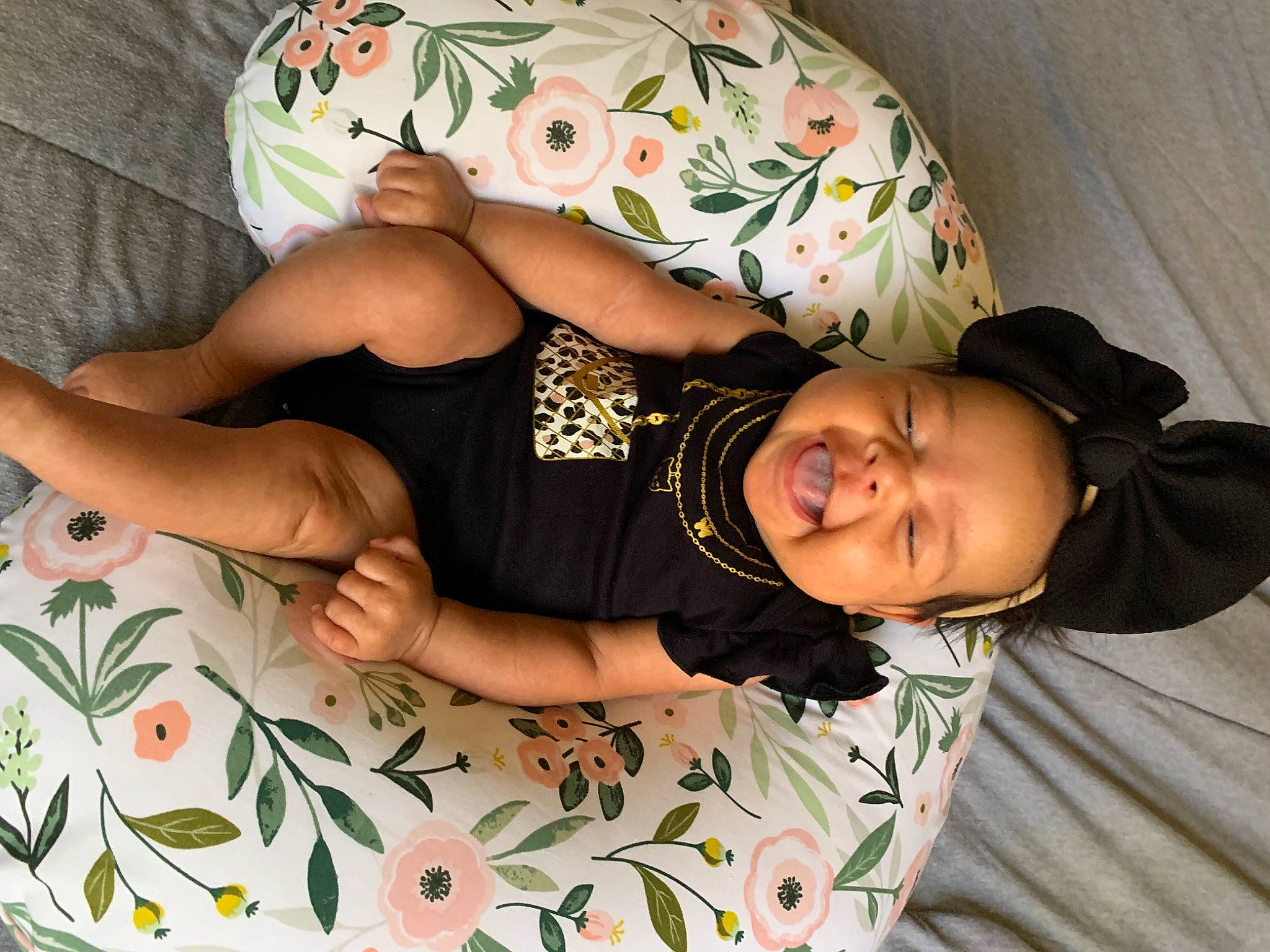 Honey joined the competition — help win amazing prizes! arm, baby_toddler_clothing, bed, black_hair, comfort, elbow, eye, finger, glasses, hair, hand, joint, linens, person, product, skin, sleeve, t_shirt, textile, thigh
