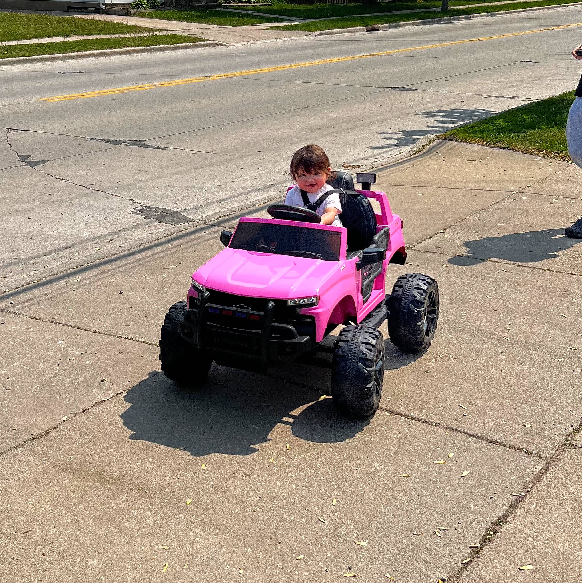 Amira joined the competition — help win amazing prizes! asphalt, automotive_design, automotive_exterior, automotive_tire, bumper, car, fender, hood, joy, mode_of_transport, motor_vehicle, motorsport, person, plant, rim, road_surface, rolling, tire, tread, vehicle