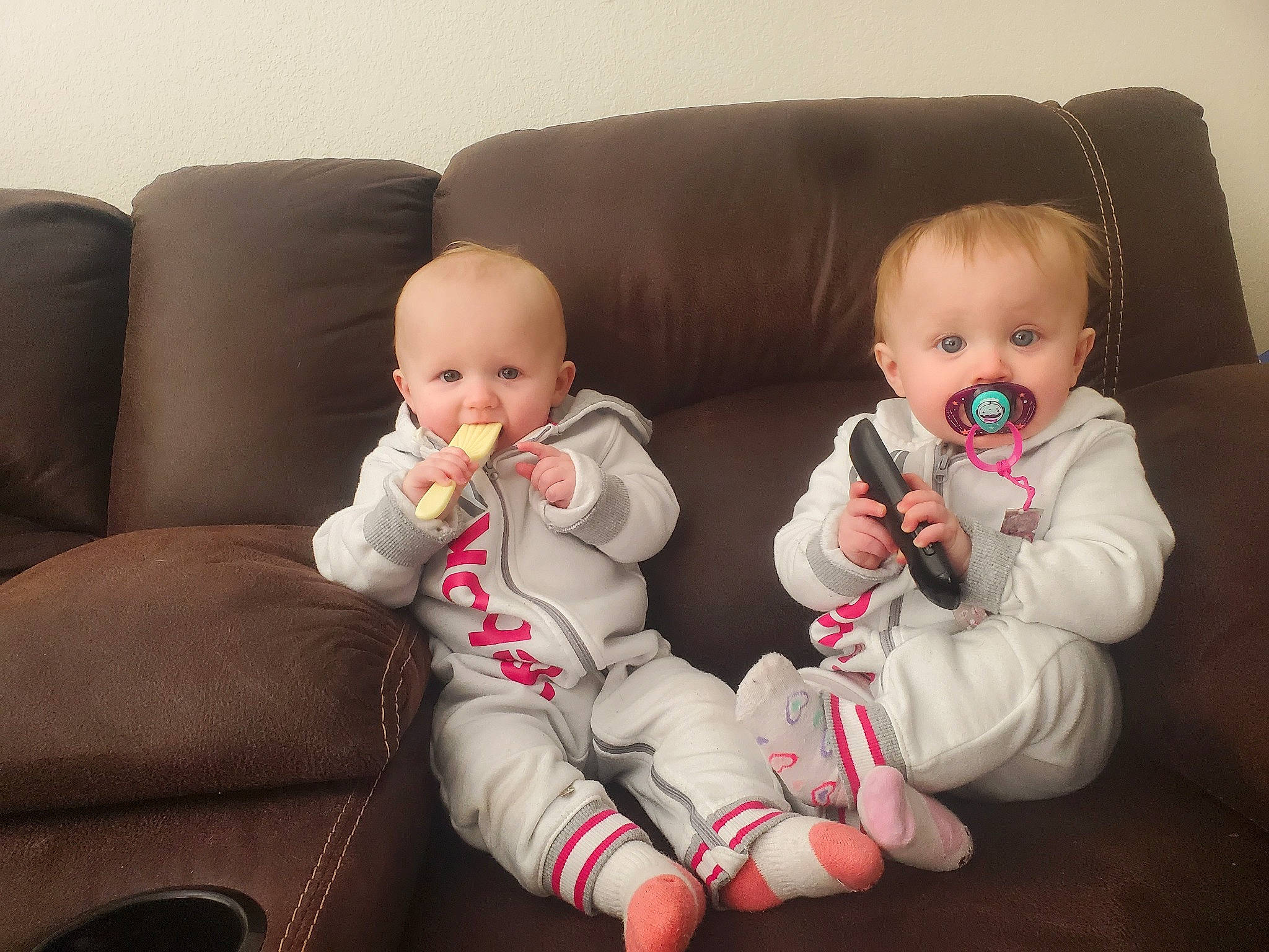 Ariana joined the competition — help win amazing prizes! baby, baby_products, baby_toddler_clothing, cheek, child, comfort, couch, eye, facial_expression, finger, gesture, iris, lap, lip, mouth, nose, person, product, sitting, skin