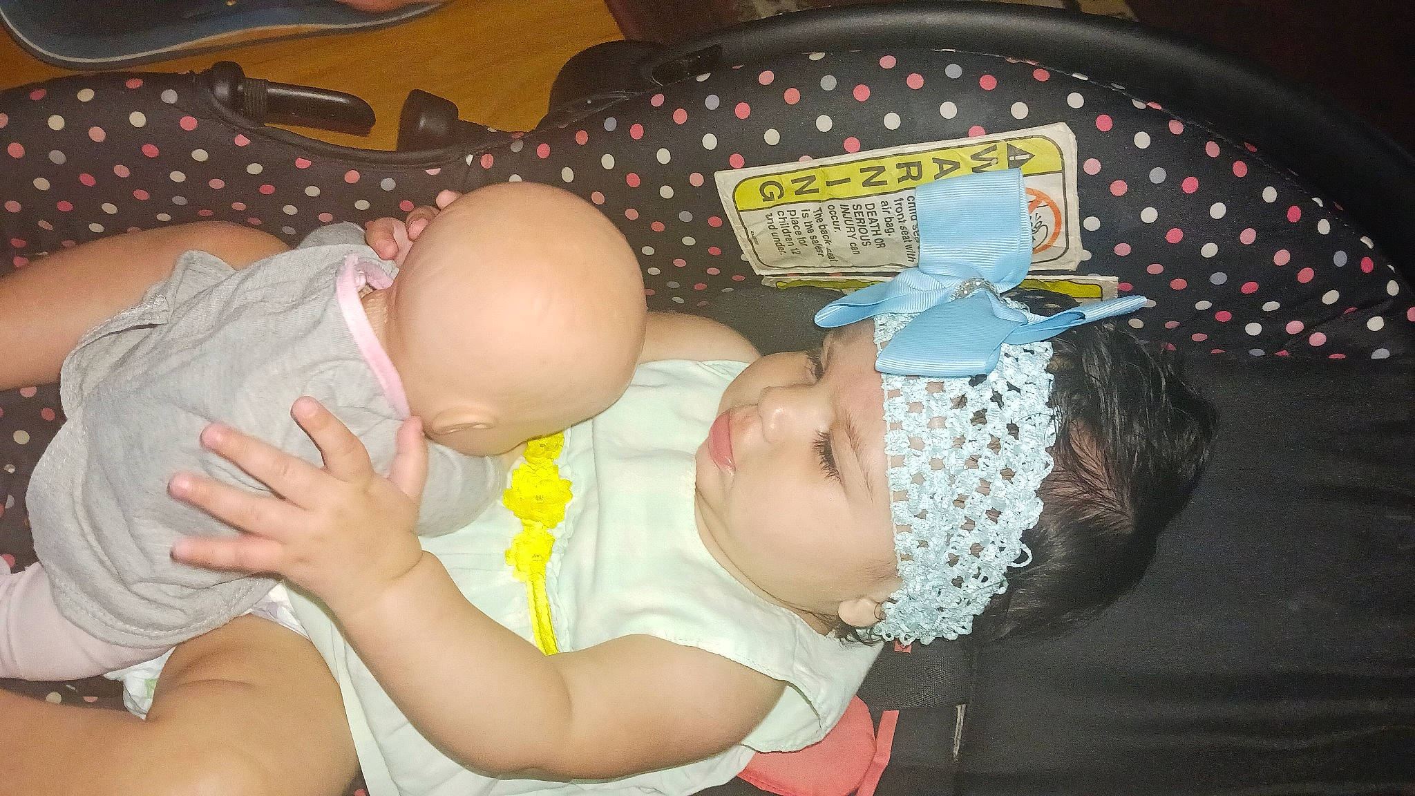 Jeslianny joined the competition — help win amazing prizes! abdomen, baby, baby_products, baby_sleeping, baby_toddler_clothing, bedtime, cheek, child, comfort, fashion_accessory, fun, hat, headwear, nail, nap, pattern, person, product, room, sleep