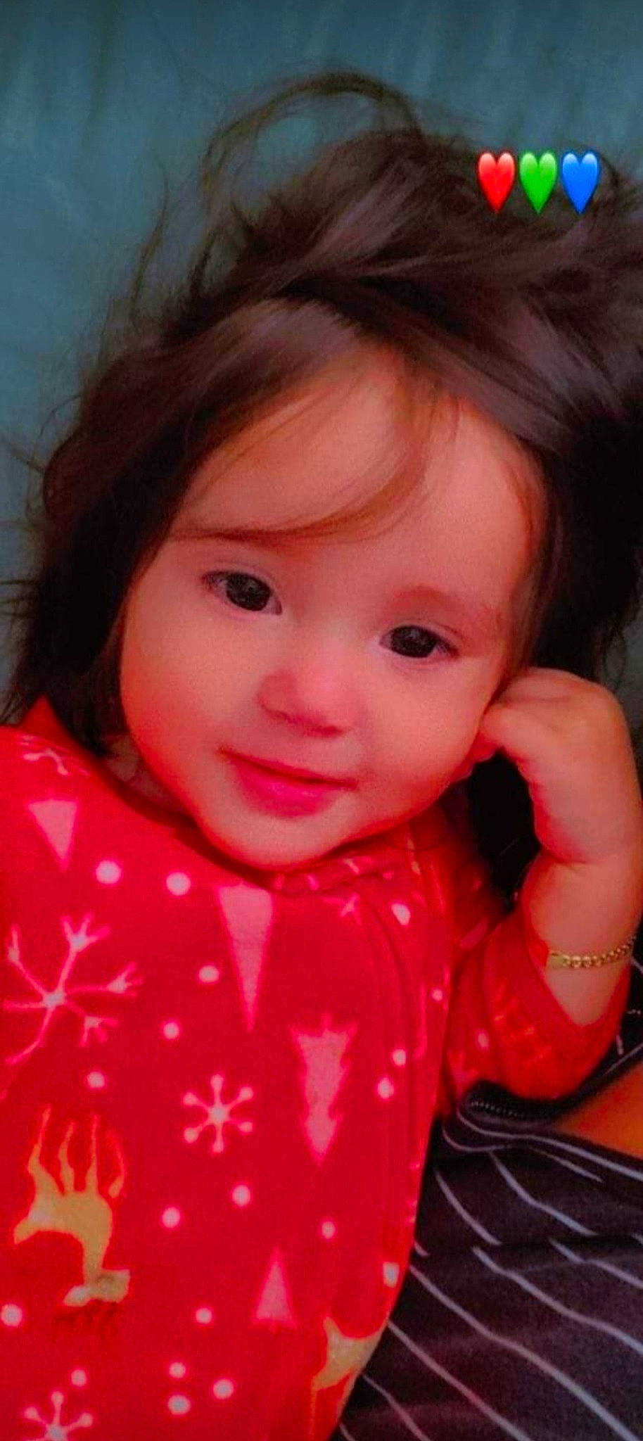 Jarelys joined the competition — help win amazing prizes! baby_toddler_clothing, cheek, chin, ear, eyebrow, eyelash, face, facial_expression, forehead, hair, happy, head, human_body, iris, lip, mouth, nose, person, skin, sleeve