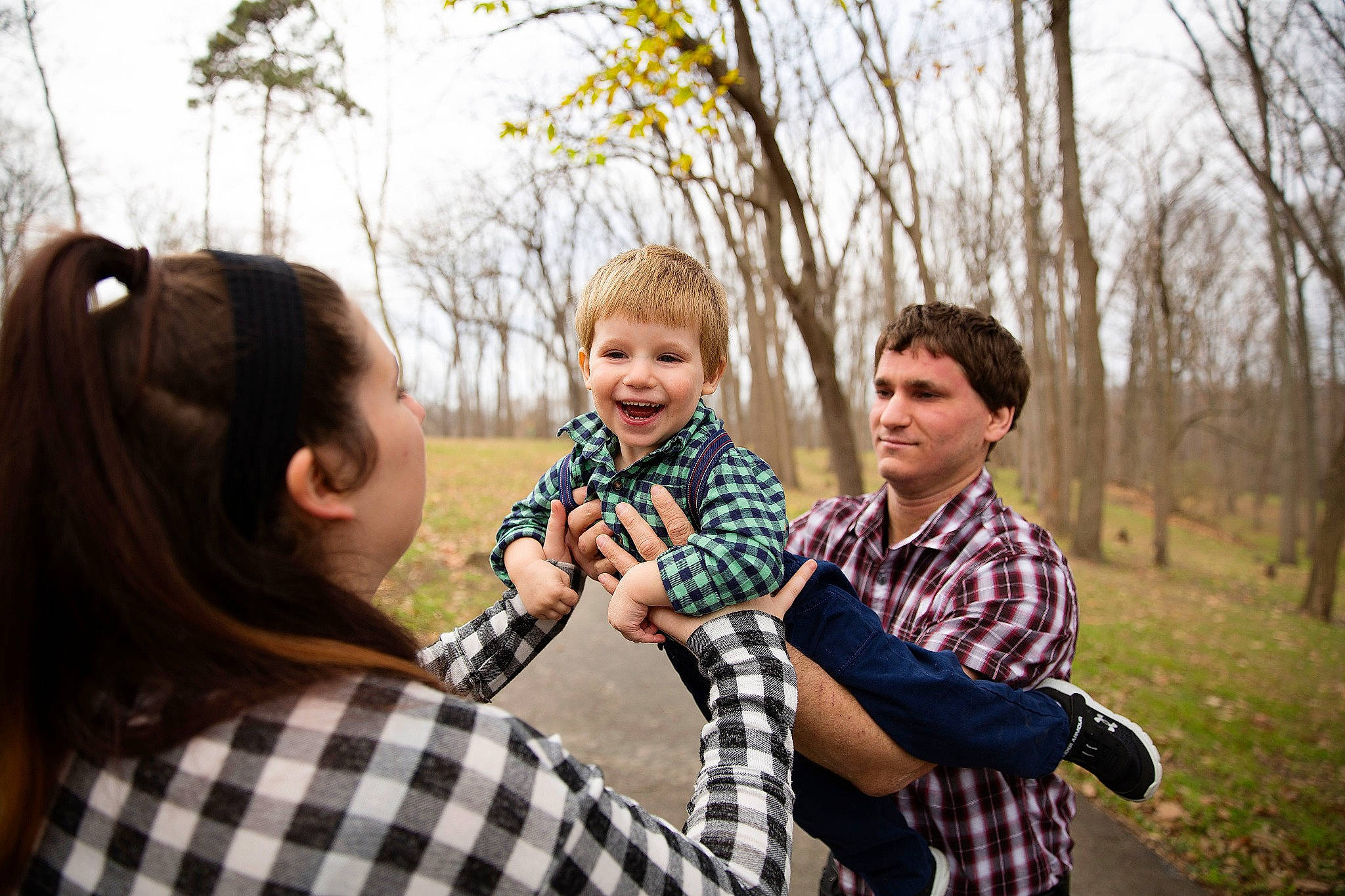 Lance joined the competition — help win amazing prizes! child, event, fun, gesture, grass, happy, joy, leaf, leisure, pattern, people_in_nature, person, plaid, plant, recreation, sky, smile, t_shirt, tartan, tie