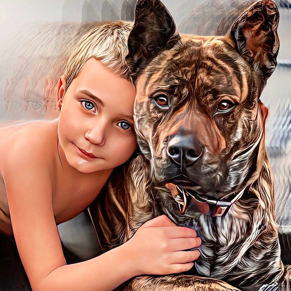 Lexi Girl is registered to the contest to win money with this photo: adult, animal, art, blonde, bronze, bulldog, canine, dog, drawing, face, female, head, person, pet, photography, portrait, skin, tattoo, tiger, woman