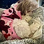 Chloe is registered to the contest to win money with this photo: blanket, companion, cozy, curled_up, cute, dog, domestic_animal, fluffy, fur, indoor, paw, pet_clothing, relaxing, resting, sleeping, small_dog, soft_texture, tail, warm, white_fur