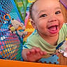 Maze joined the competition — help win amazing prizes! baby, blue, child, colorful, crawling, curious, elephant, face, floor, green, hand, happy, indoors, infant, person, playmat, playpen, smiling, toy, wooden_floor