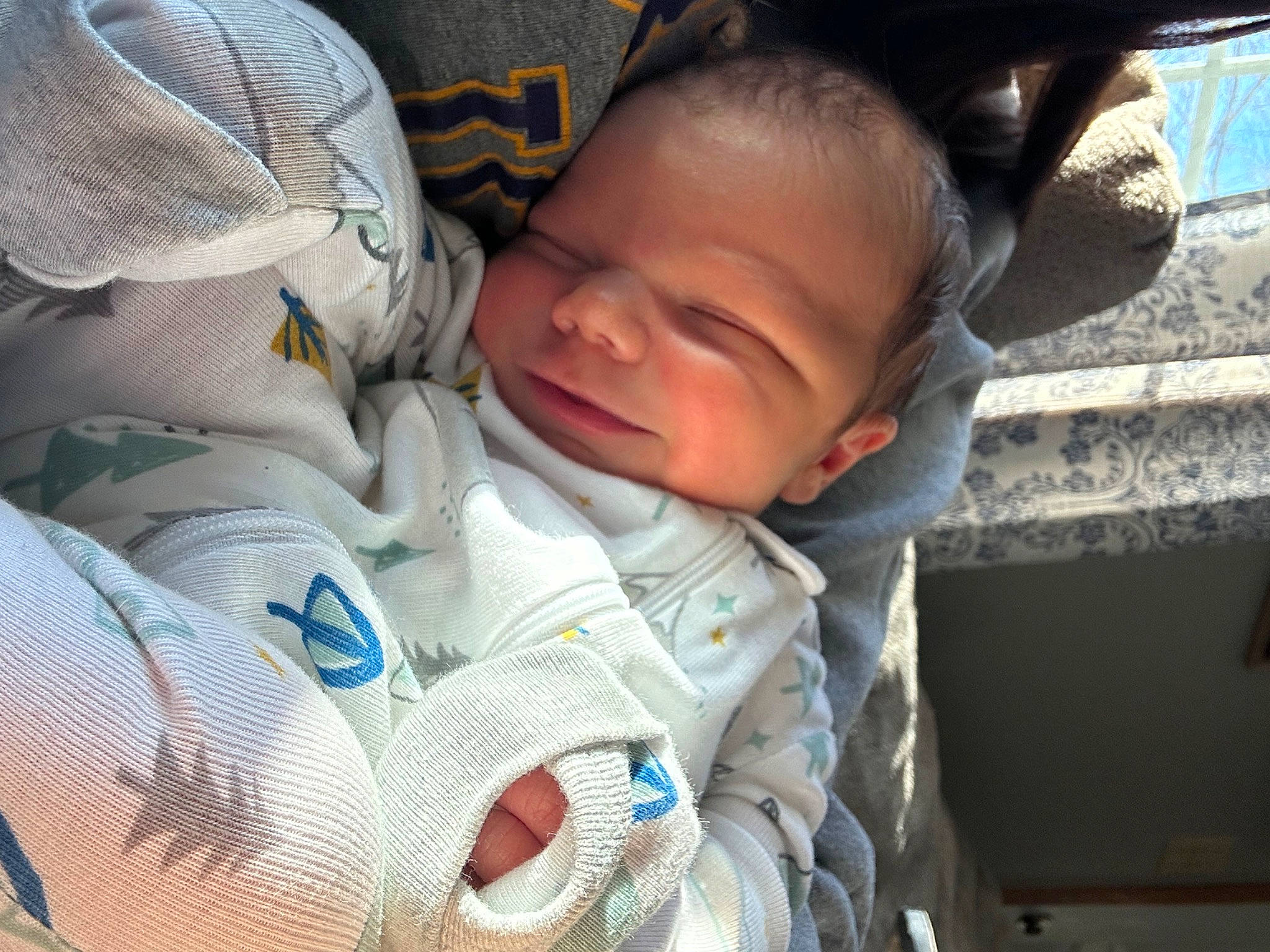 Hayes joined the competition — help win amazing prizes! baby, baby_products, baby_toddler_clothing, bedtime, cheek, child, comfort, eye, happy, head, linens, nap, person, skin, sleep, toddler