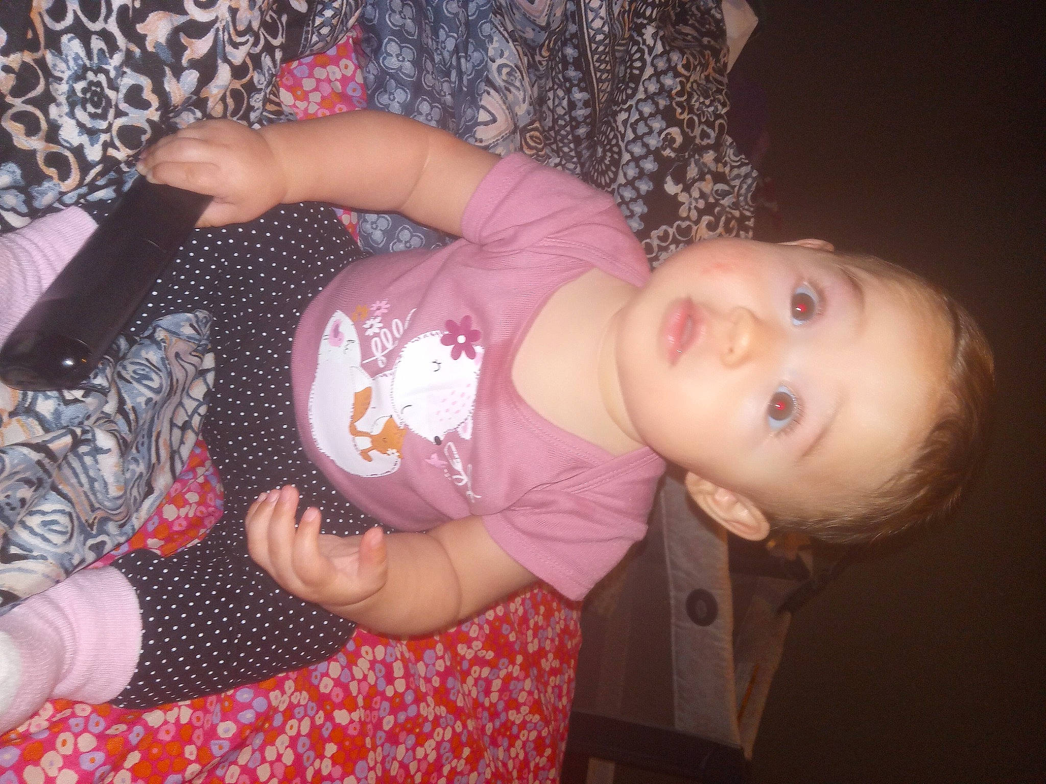 Honesty is registered to the contest to win money with this photo: arm, baby, baby_toddler_clothing, cheek, child, ear, event, face, finger, fun, happy, mouth, nail, nose, pattern, person, skin, thumb, toddler, trunk