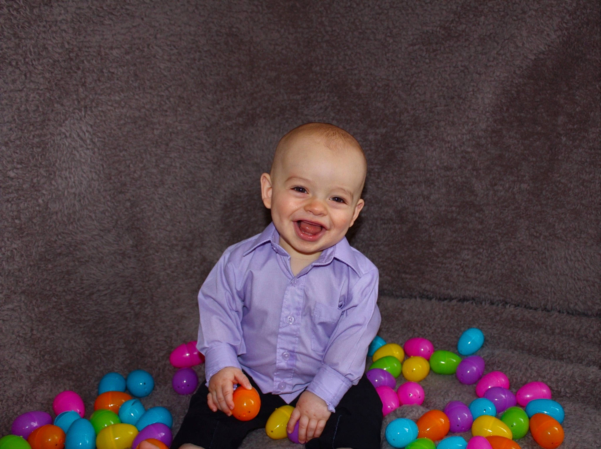 Brody joined the competition — help win amazing prizes! baby, baby_playing_with_toys, baby_toddler_clothing, baby_toys, ball, ball_pit, child, event, fun, happy, holiday, joy, leisure, party, person, play, recreation, room, sitting, smile