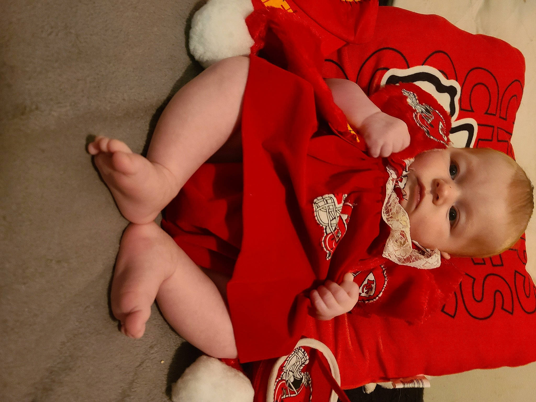 Athena joined the competition — help win amazing prizes! baby, baby_sleeping, baby_toddler_clothing, carmine, child, comfort, eye, face, finger, foot, fun, hand, happy, human_body, human_leg, pattern, person, skin, sleeve, thigh