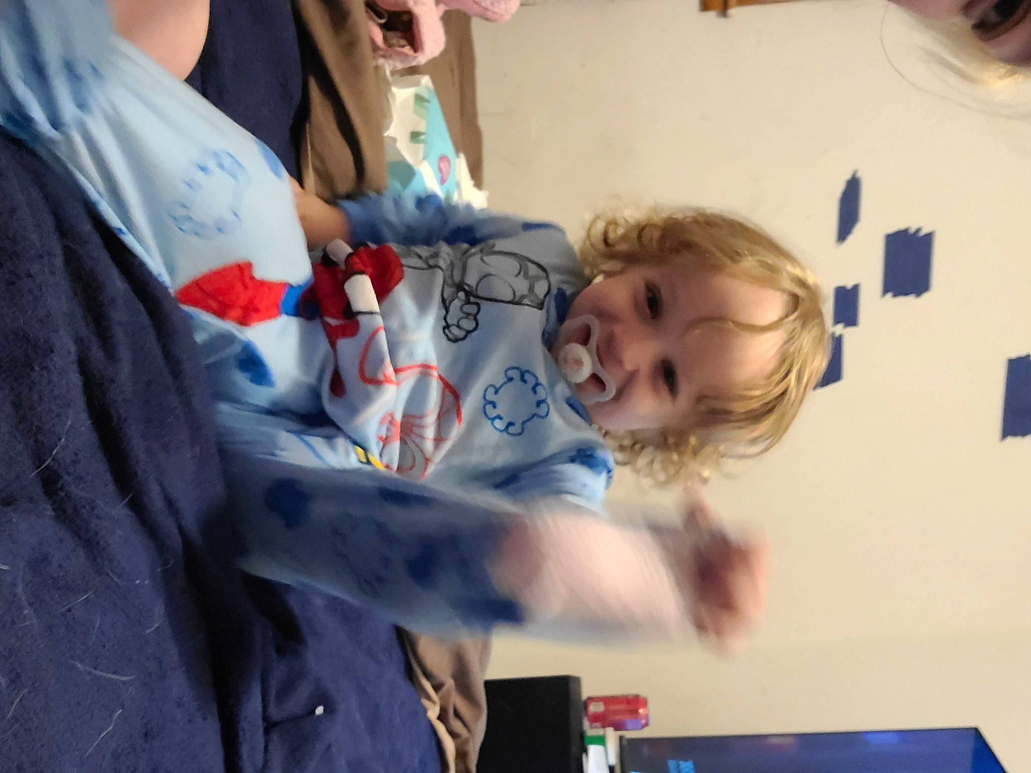 Theo joined the competition — help win amazing prizes! baby, child, event, fun, gesture, happy, health_care, hospital, joy, mammal, person, room, service, smile, t_shirt, toddler, vacation, youth