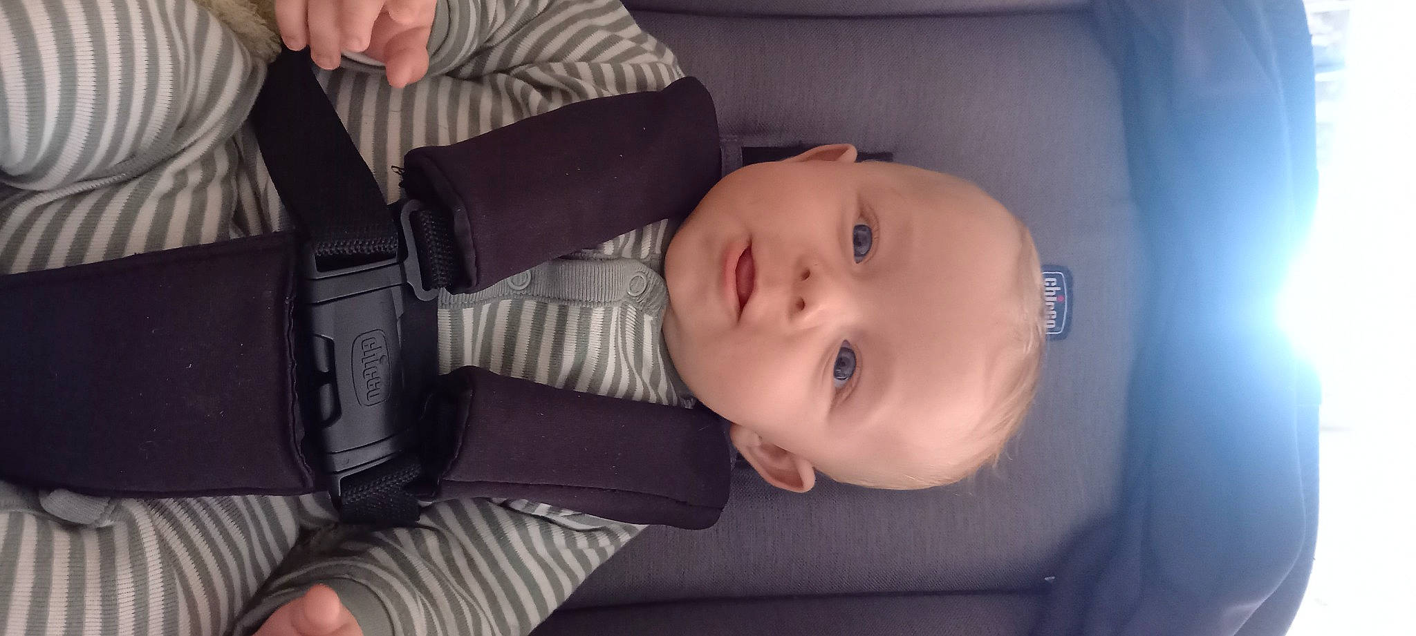 Nolan participe au concours pour gagner de l'argent avec cette photo : auto_part, baby, baby_products, baby_toddler_clothing, beauty, car_seat, cheek, child, comfort, eye, eyebrow, flash_photography, iris, lip, mouth, nose, person, product, sitting, skin