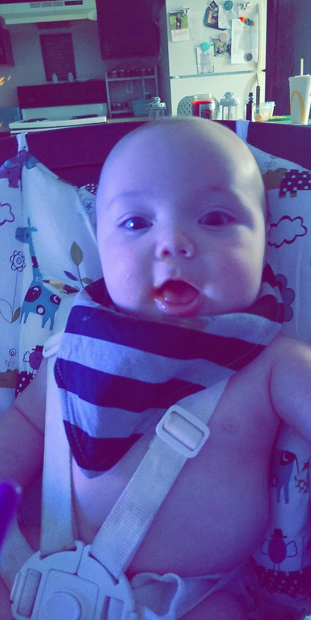 Benji joined the competition — help win amazing prizes! baby, baby_toddler_clothing, cheek, child, electric_blue, event, eyebrow, fun, happy, iris, linens, magenta, mouth, nose, person, pink, product, purple, skin, toddler