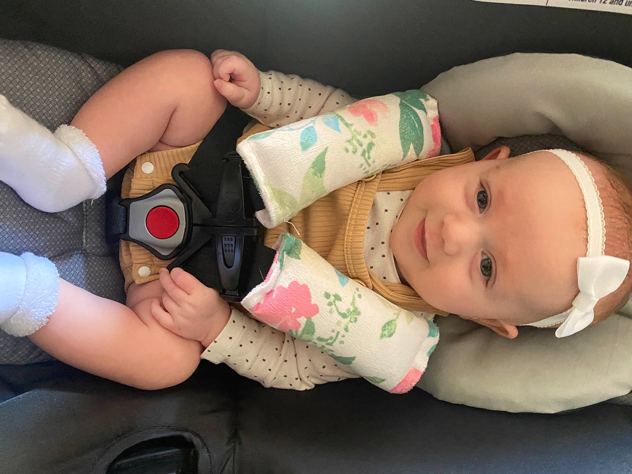 Kora joined the competition — help win amazing prizes! baby, cheek, comfort, eye, eyebrow, eyelash, facial_expression, finger, hand, head, headwear, human_body, iris, lip, mouth, neck, nose, person, product, skin