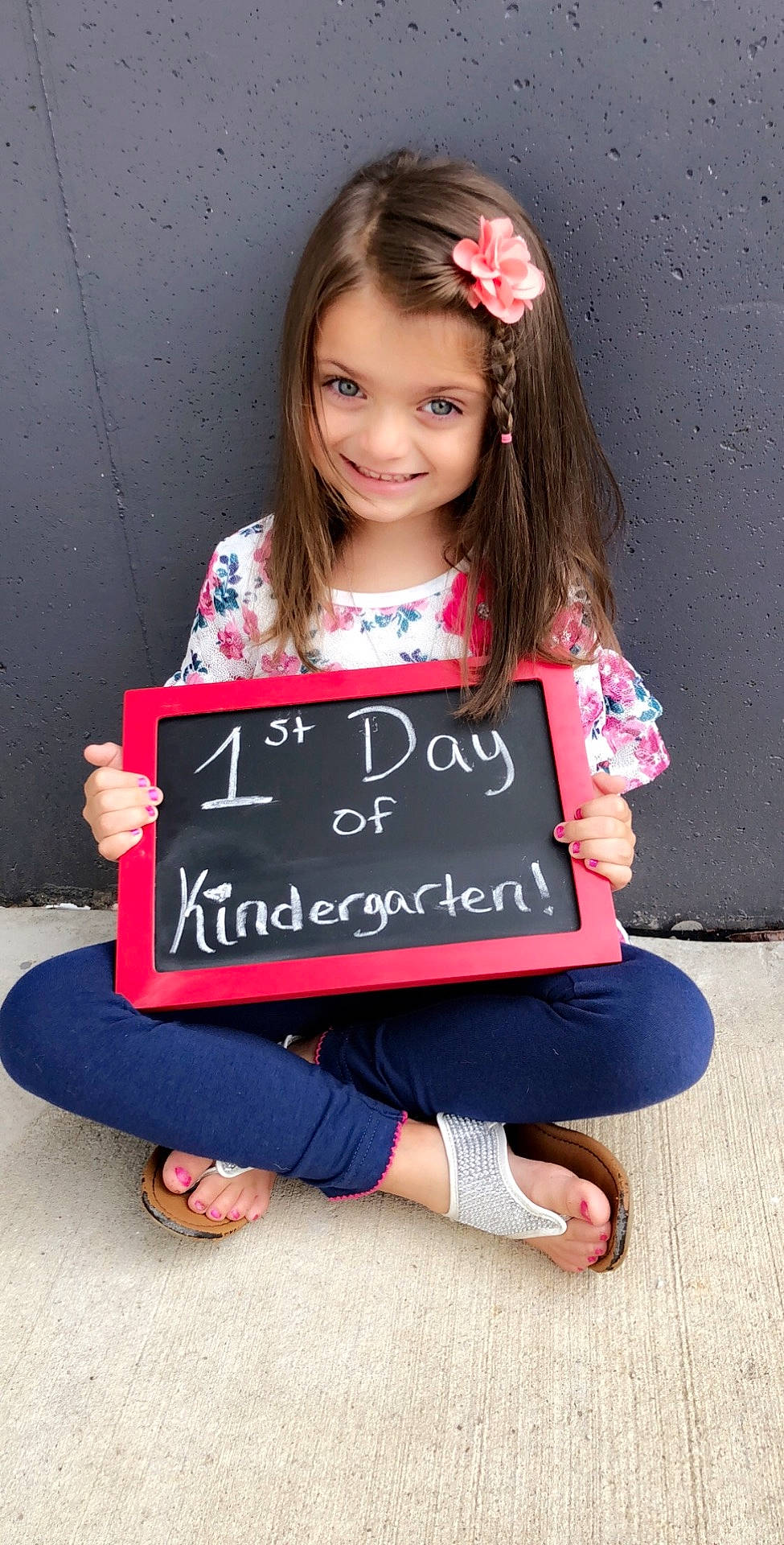 Kourtney joined the competition — help win amazing prizes! child, fun, girl, joy, person, pink, product, sitting, smile, toddler