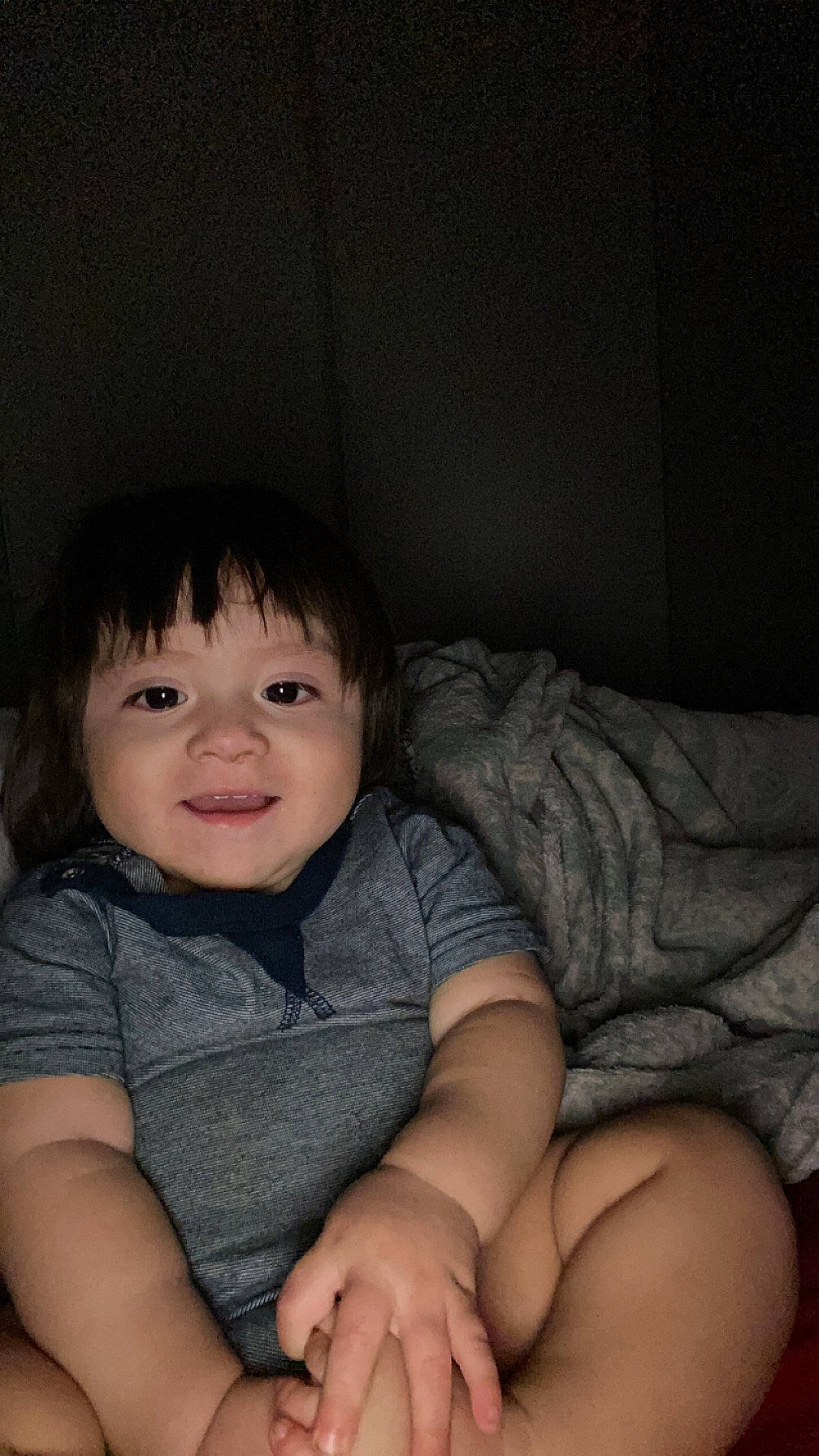 Santiago joined the competition — help win amazing prizes! arm, baby, baby_toddler_clothing, cheek, chin, comfort, elbow, face, finger, flash_photography, hand, happy, human_body, iris, joy, mouth, nose, person, skin, sleeve