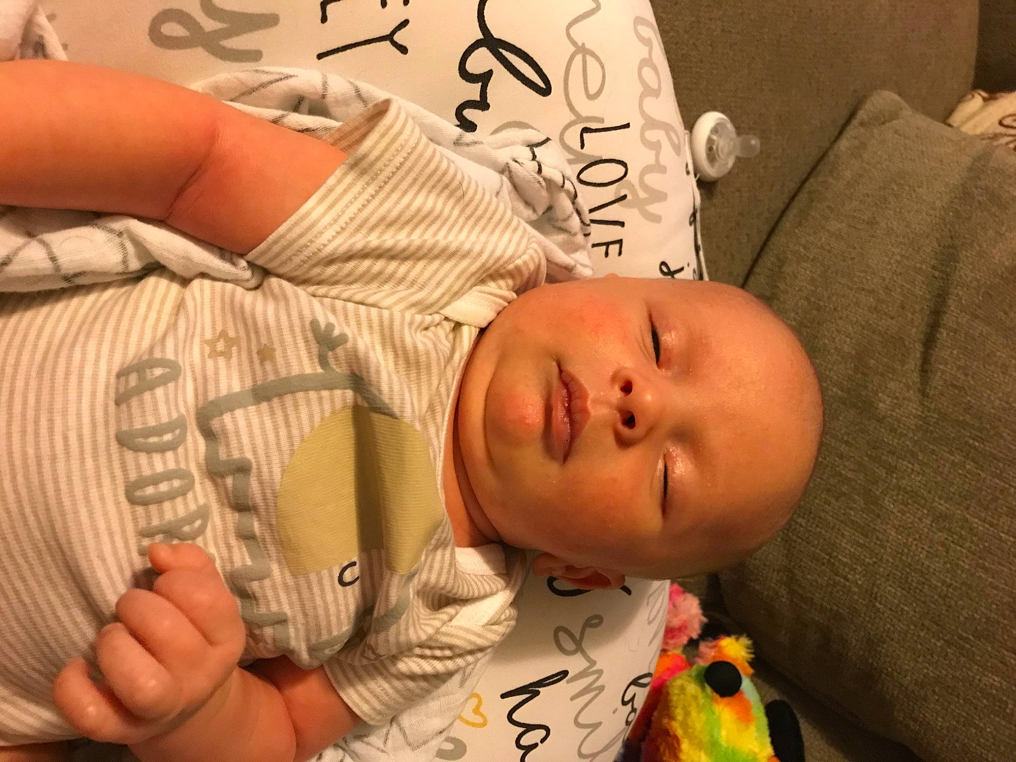 Bellamy is registered to the contest to win money with this photo: baby, bedtime, cheek, child, finger, forehead, hand, nap, nose, person, thumb, toddler