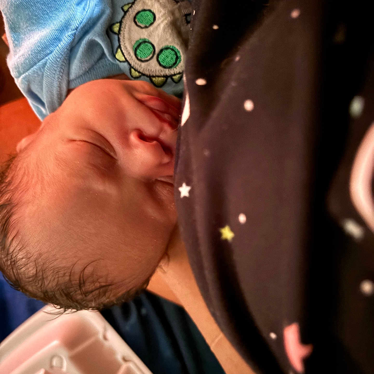 Jaziah joined the competition — help win amazing prizes! architecture, baby, bed, blanket, building, childbirth, clothing, cushion, face, furniture, glove, head, homedecor, hospital, newborn, person, photography, portrait, quilt, sleeping