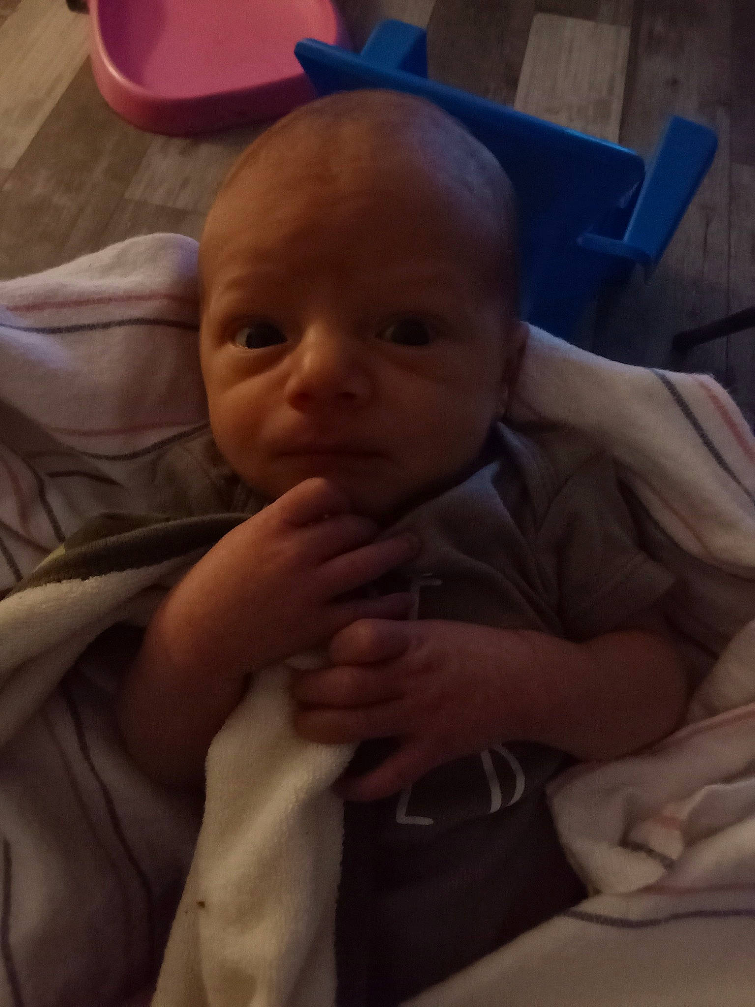 Sawyer Ryan joined the competition — help win amazing prizes! baby, baby_toddler_clothing, cheek, child, chin, comfort, ear, eye, eyebrow, finger, gesture, head, iris, mouth, nail, nose, person, skin, smile, thumb