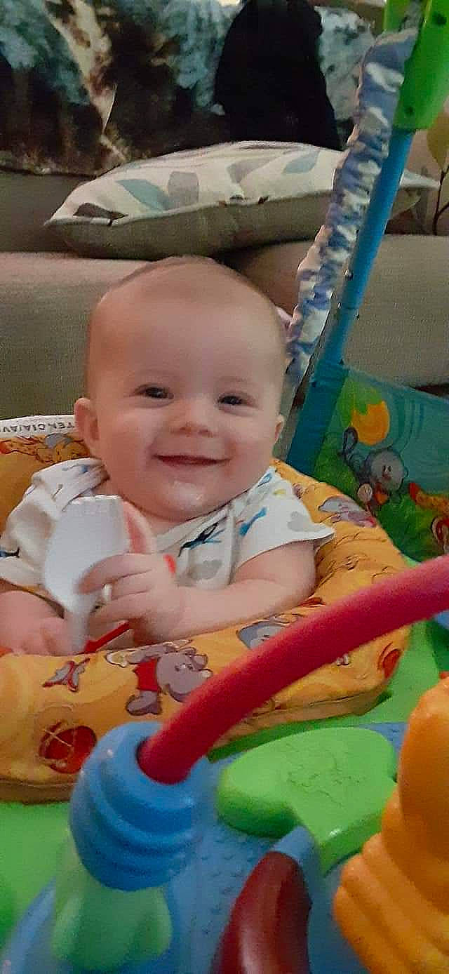 Cassian is registered to the contest to win money with this photo: baby, baby_playing_with_toys, baby_products, baby_toys, cheek, child, fun, joy, person, play, product, sitting, skin, smile, toddler, toy