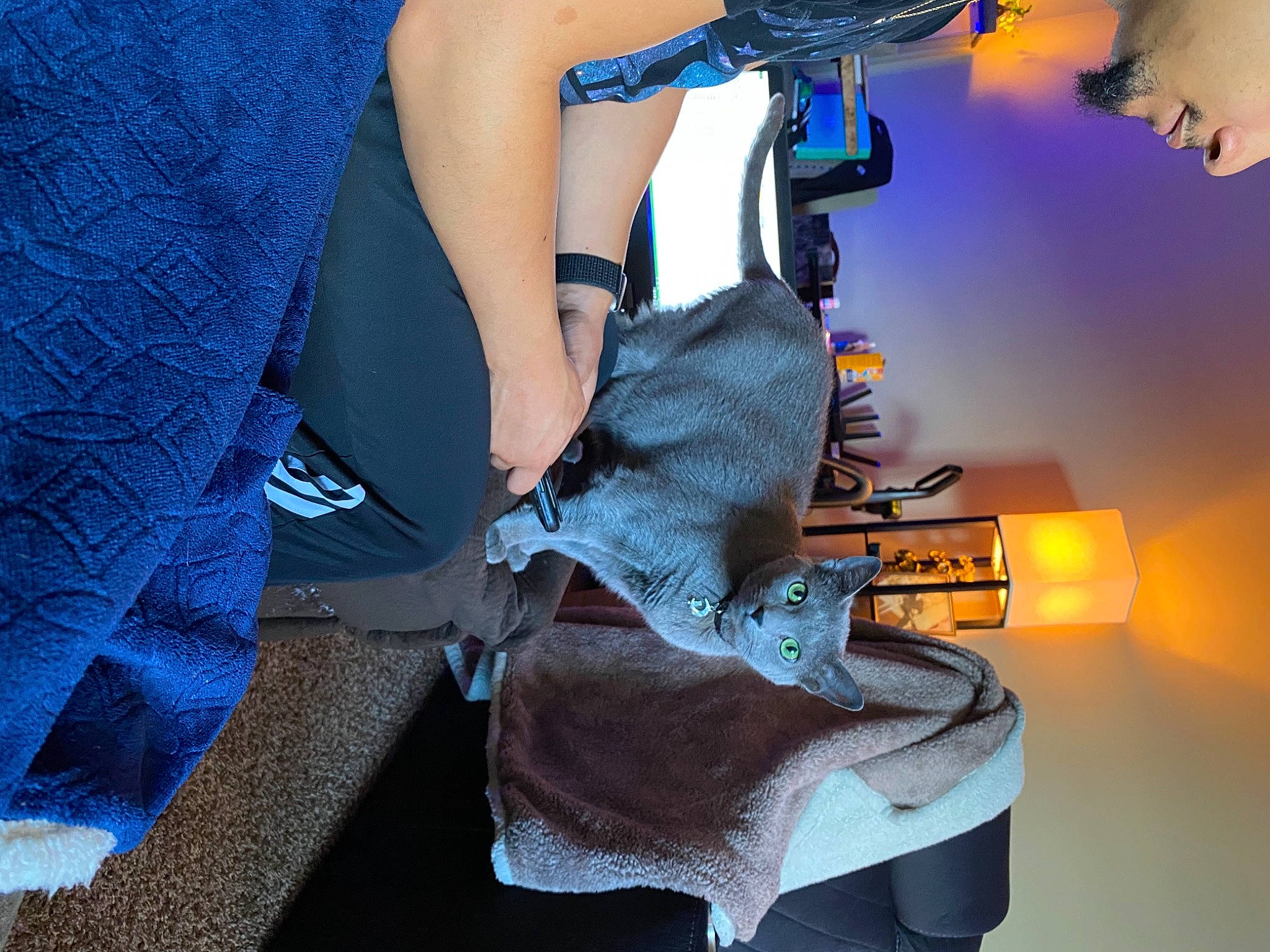 Rico Graham joined the competition — help win amazing prizes! bag, blue, carmine, elbow, electric_blue, fashion_accessory, fashion_design, flash_photography, human_leg, knee, machine, personal_protective_equipment, shoulder, sleeve, sportswear, t_shirt, thigh, trunk, waist, wrist