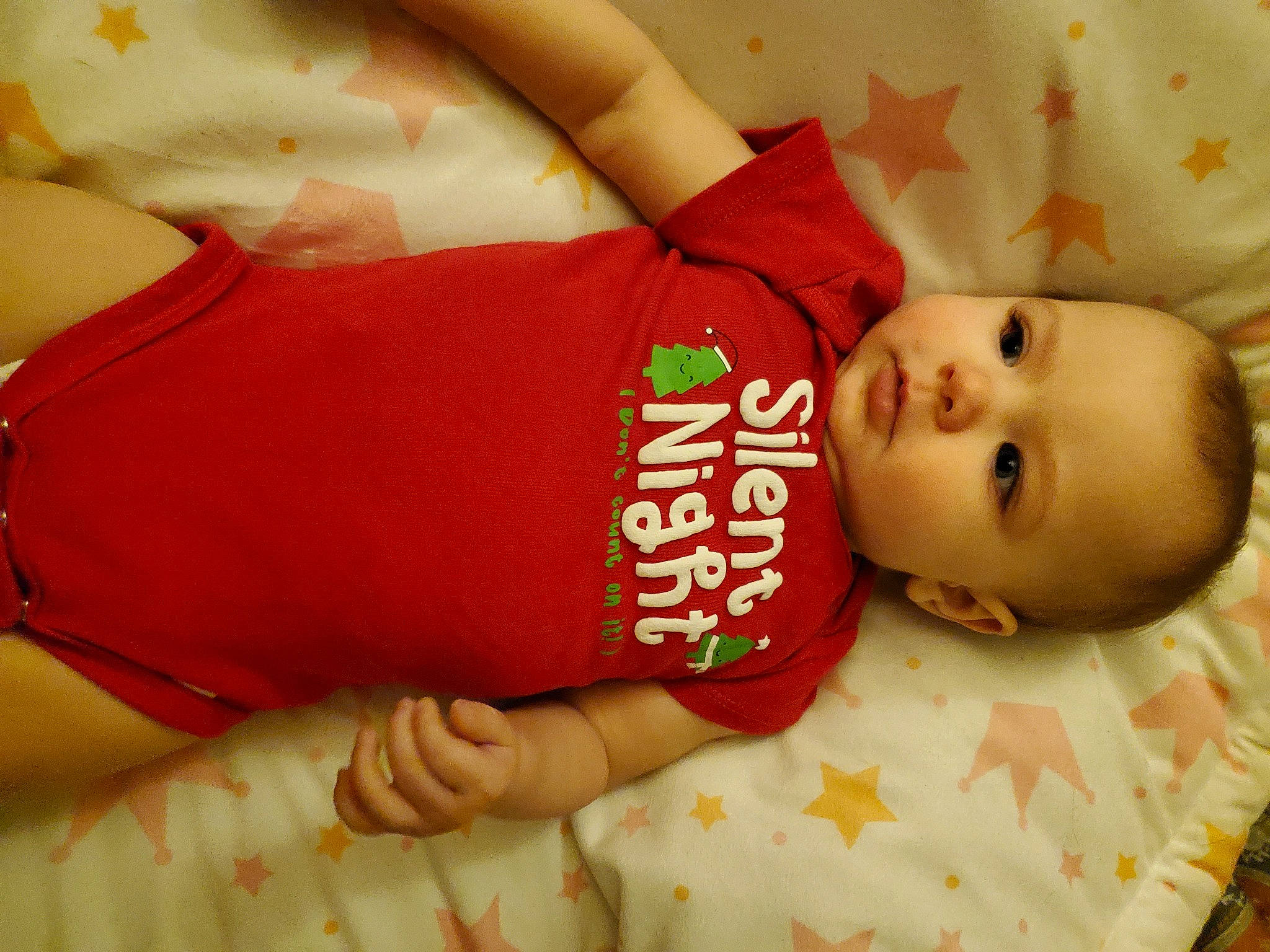 Ember is registered to the contest to win money with this photo: abdomen, baby, baby_toddler_clothing, bedding, chest, child, comfort, elbow, happy, head, human_leg, linens, muscle, person, skin, sleeve, stomach, thigh, toddler, trunk