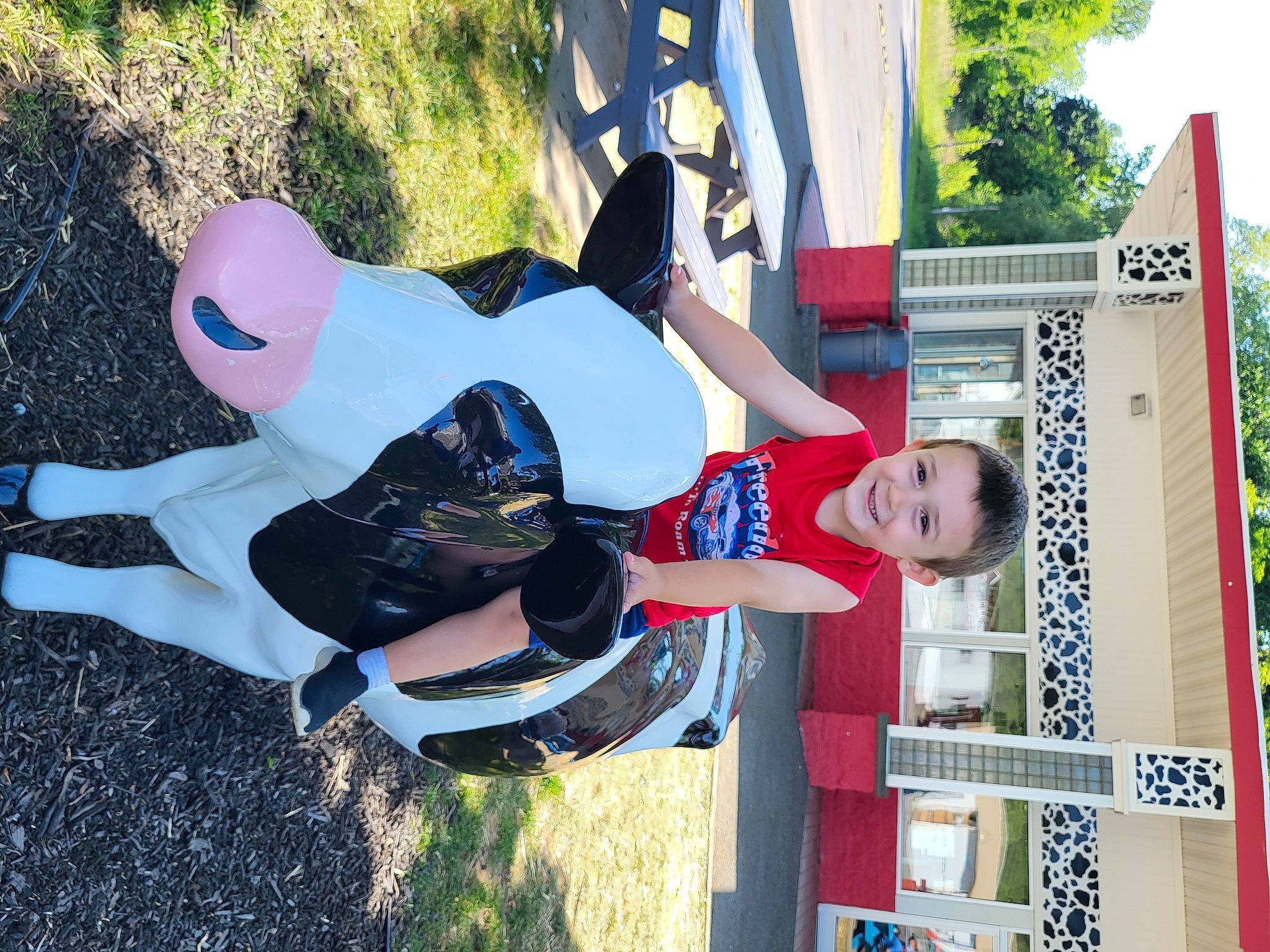 Caden joined the competition — help win amazing prizes! carmine, city, electric_blue, fun, grass, happy, joy, leisure, person, plant, recreation, sky, tree