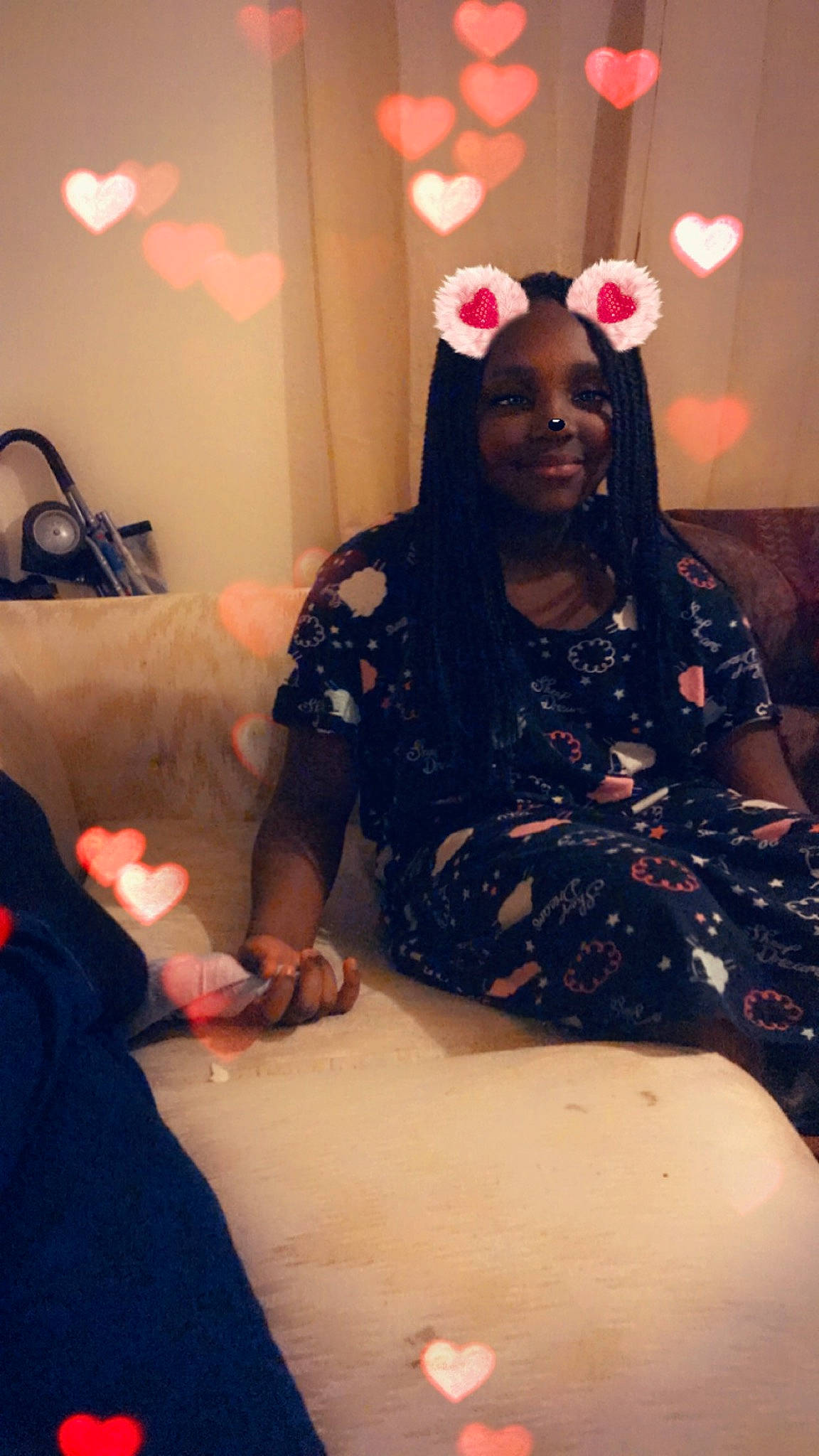 Zakirah joined the competition — help win amazing prizes! arm, black_hair, ear, flesh, joy, leg, long_hair, person