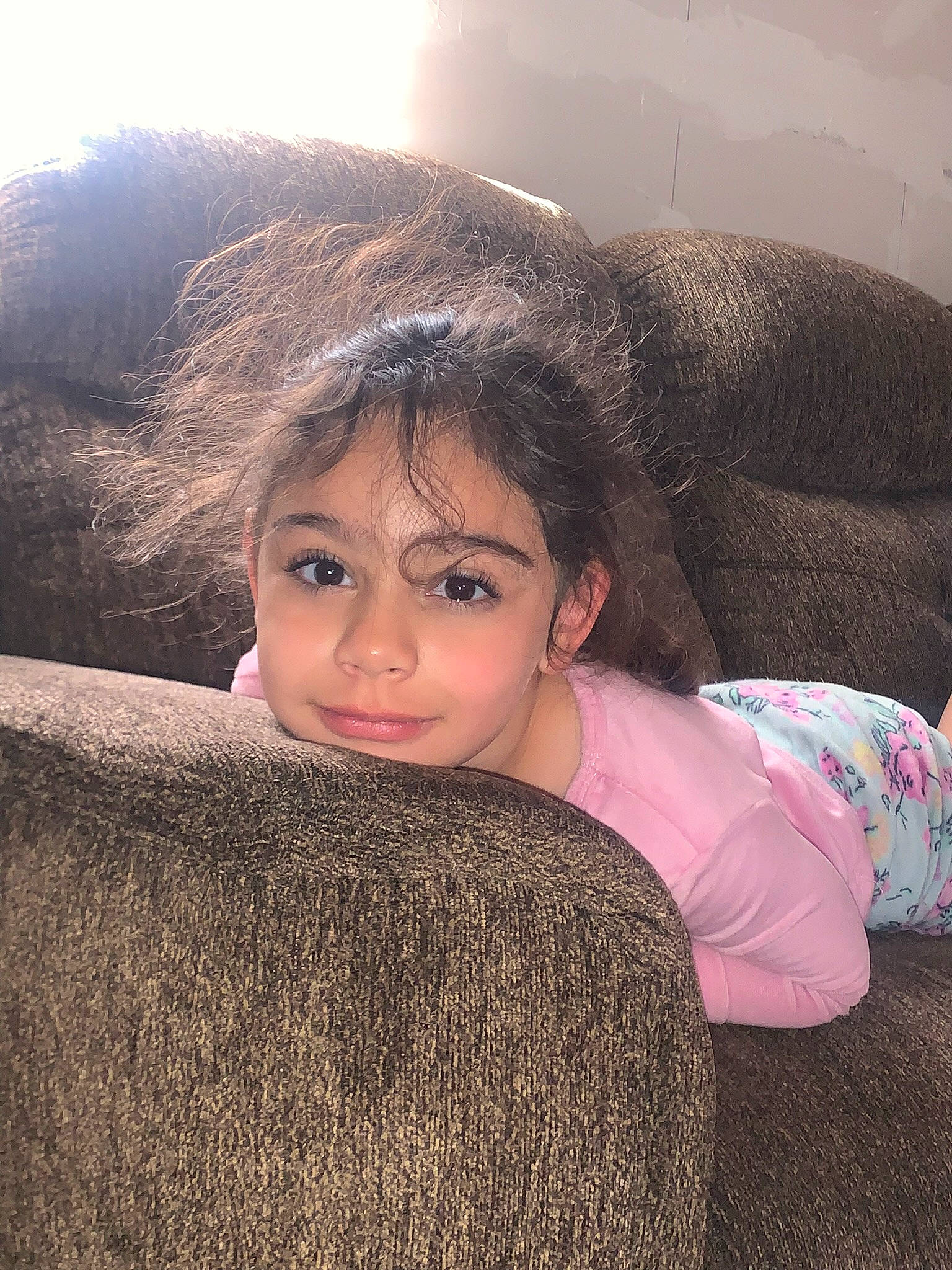 Annaleah is registered to the contest to win money with this photo: black_hair, brown_hair, child, chin, comfort, eye, eyebrow, eyelash, flash_photography, fun, fur, happy, iris, lip, long_hair, nose, outerwear, person, skin, tints_and_shades