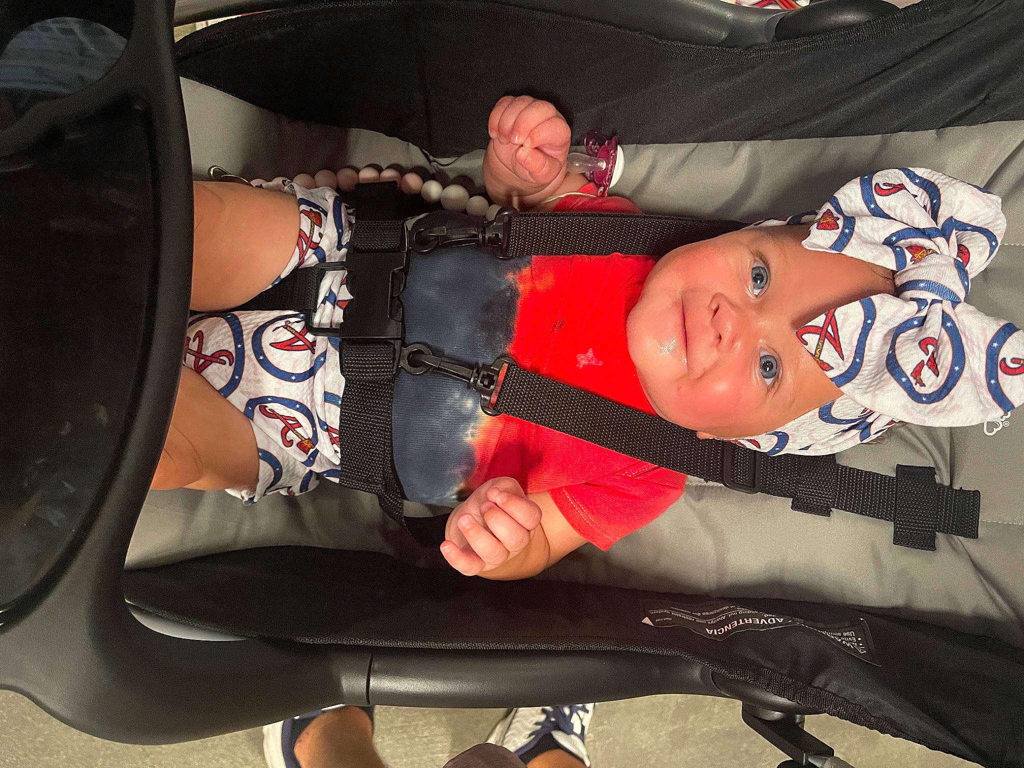 Rowan joined the competition — help win amazing prizes! auto_part, automotive_design, automotive_tire, automotive_wheel_system, baby, baby_products, bumper, cool, fun, headwear, human_leg, knee, lap, leg, person, sandal, smile, thigh, tire, toddler