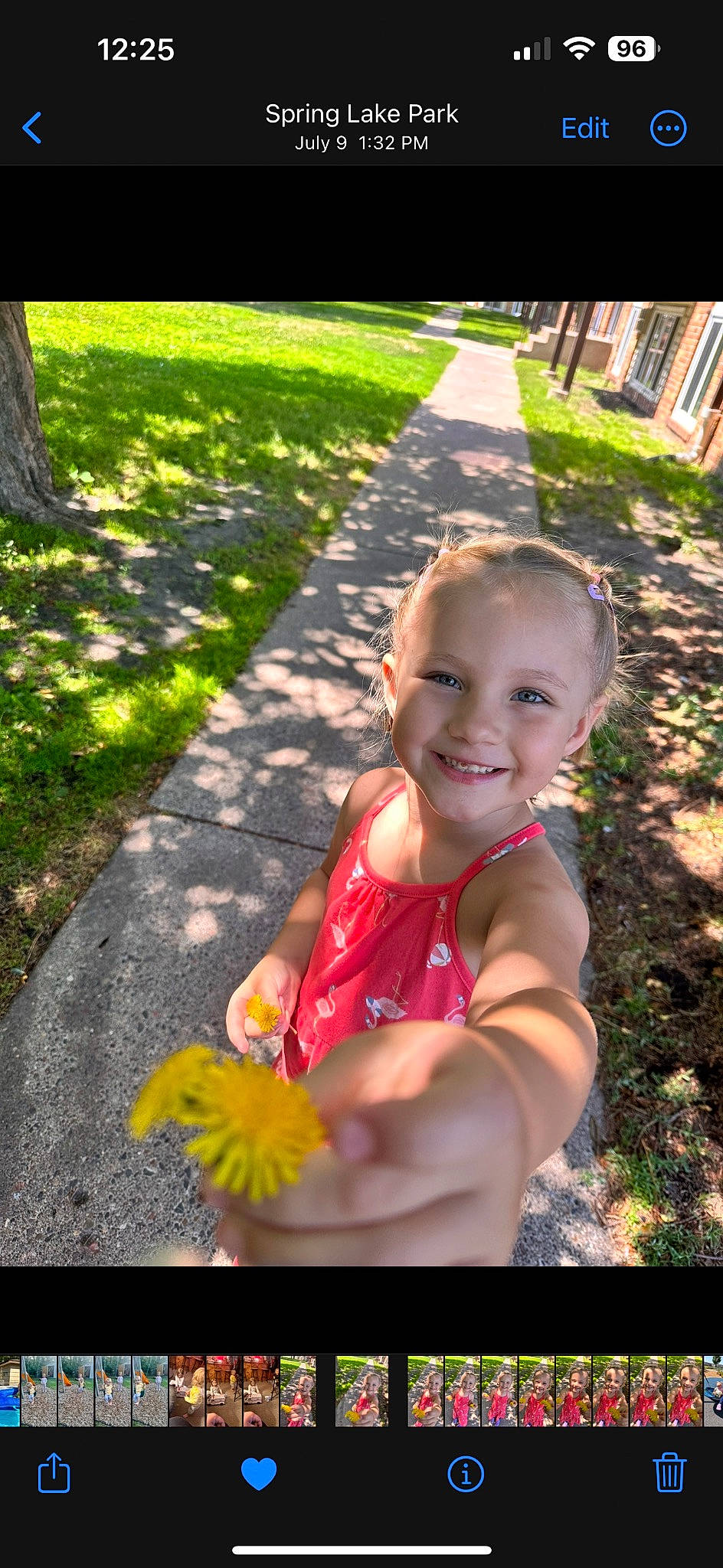 Eleanor joined the competition — help win amazing prizes! baby, baby_toddler_clothing, dress, finger, fun, grass, grass_family, hand, happy, iris, joy, leaf, leisure, people_in_nature, person, plant, public_space, smile, summer, sunlight