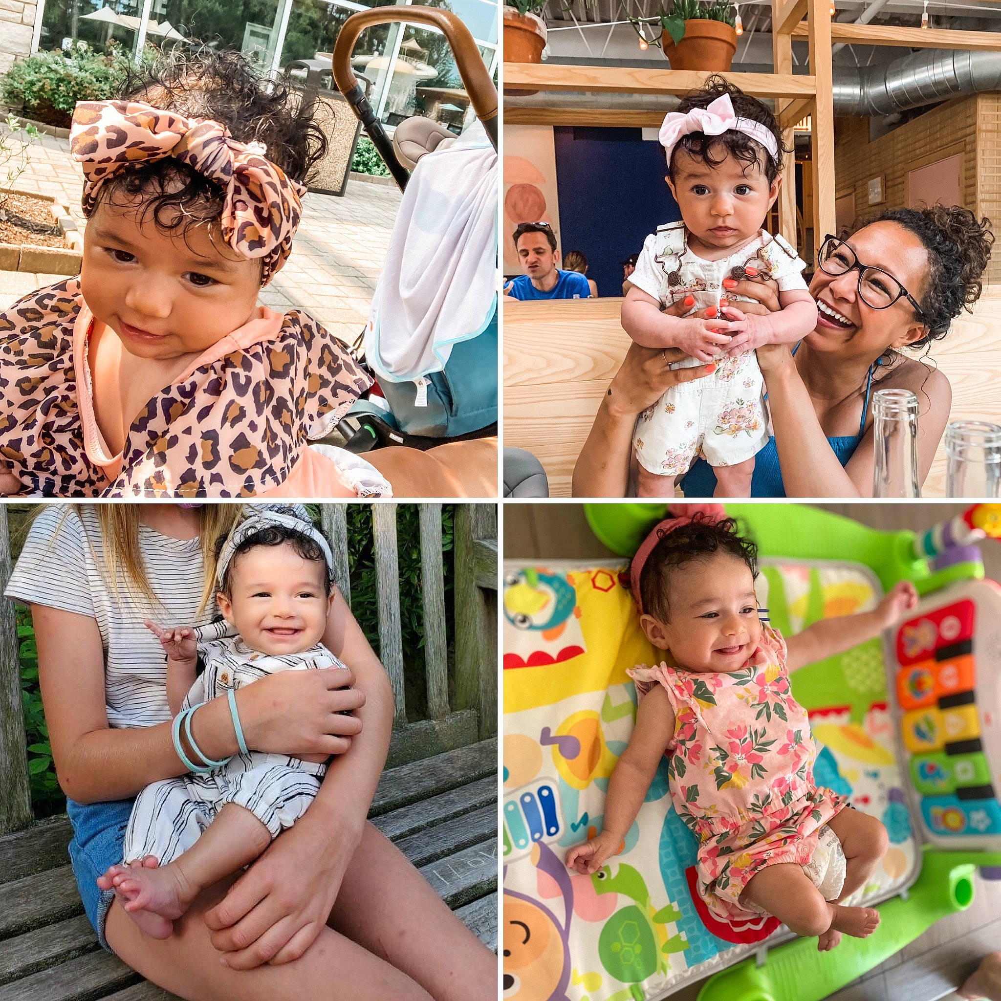 Amelia Rose joined the competition — help win amazing prizes! art, baby_toddler_clothing, child, collage, facial_expression, fashion, fun, green, hairstyle, happy, hat, headgear, headwear, joy, pattern, person, photograph, plant, product, sharing