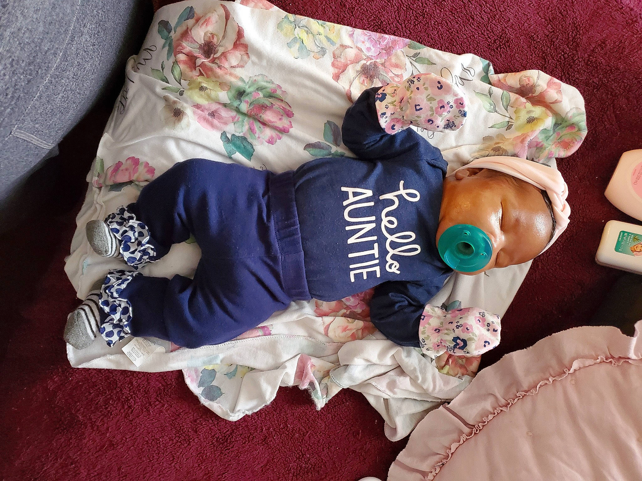 Summer joined the competition — help win amazing prizes! arm, baby, baby_products, baby_toddler_clothing, child, comfort, event, glasses, hat, head, human_body, lap, linens, pattern, person, room, sleeve, t_shirt, textile, toddler