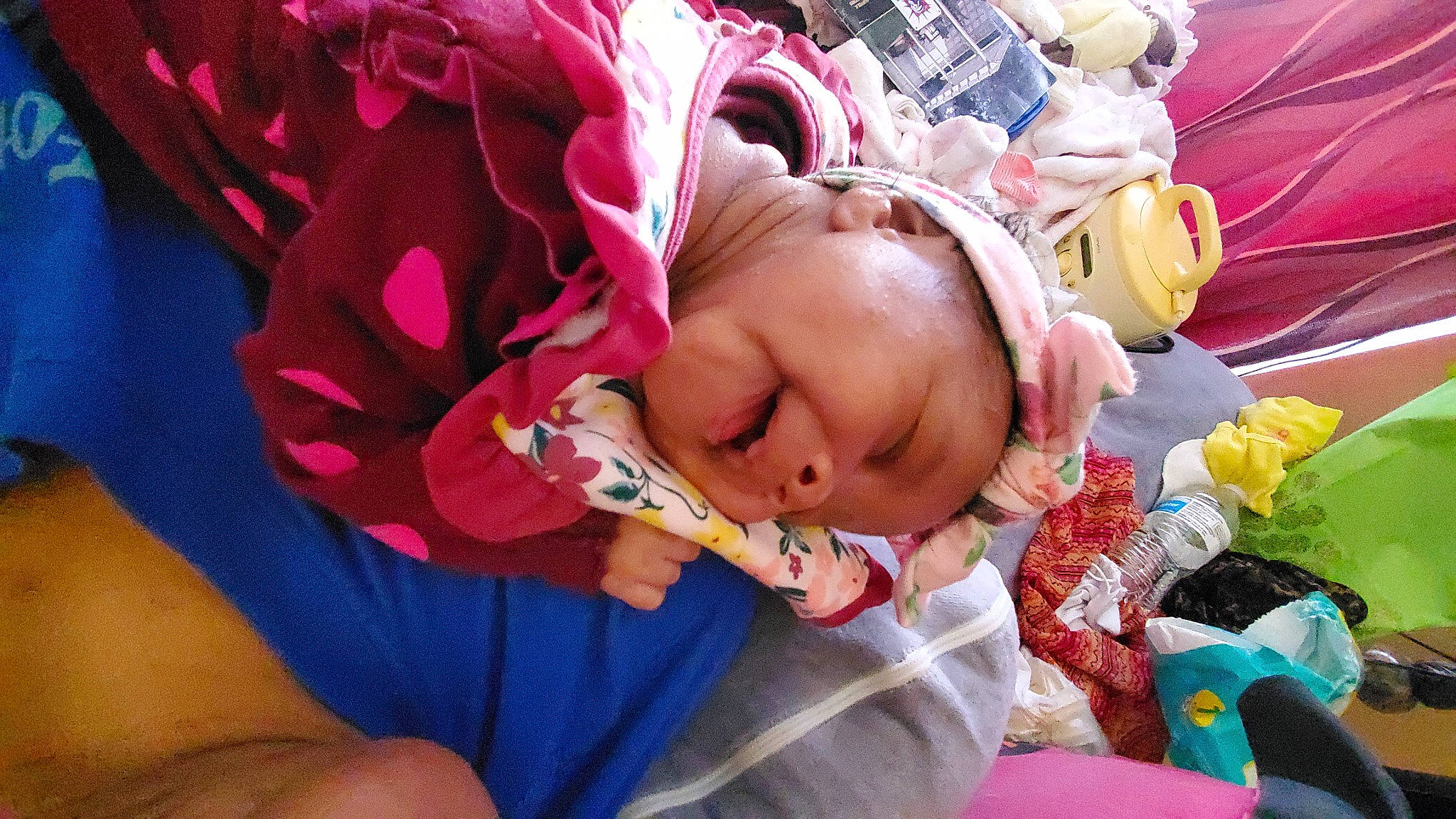 Summer joined the competition — help win amazing prizes! baby, cheek, child, event, eyelash, facial_expression, finger, fun, happy, headwear, leisure, magenta, mouth, nail, person, room, skin, sweetness, textile, toddler