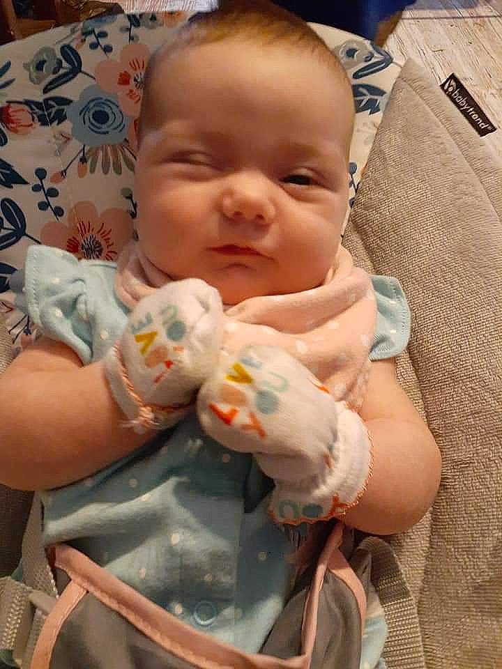 Izabelle joined the competition — help win amazing prizes! baby, baby_products, birth, cheek, child, person, product, skin, toddler