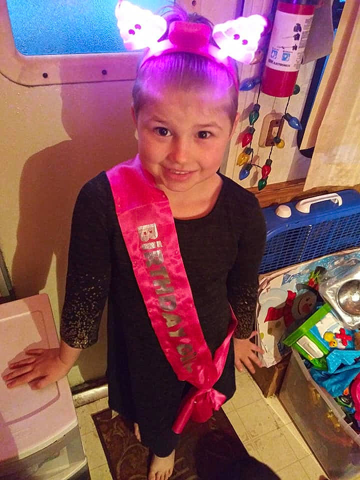 Adyson joined the competition — help win amazing prizes! child, ear, hair_coloring, head, joy, long_hair, magenta, person, photography, pink, selfie, t_shirt, toddler, top