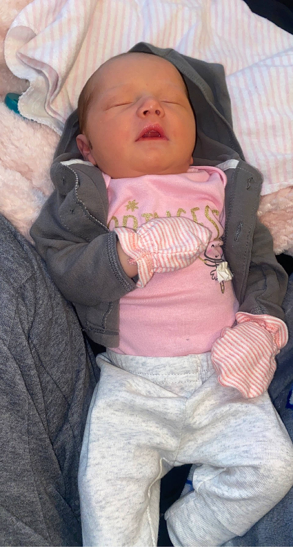 Lailah joined the competition — help win amazing prizes! baby, baby_products, cheek, child, person, pink, product, skin, sleep, toddler