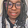 Amari joined the competition — help win amazing prizes! braids, casual_clothing, child, closeup, cute, eyewear, face, fashion, girl, glasses, hair, happy, hoodie, indoor, necklace, pearl_necklace, person, portrait, smile, young