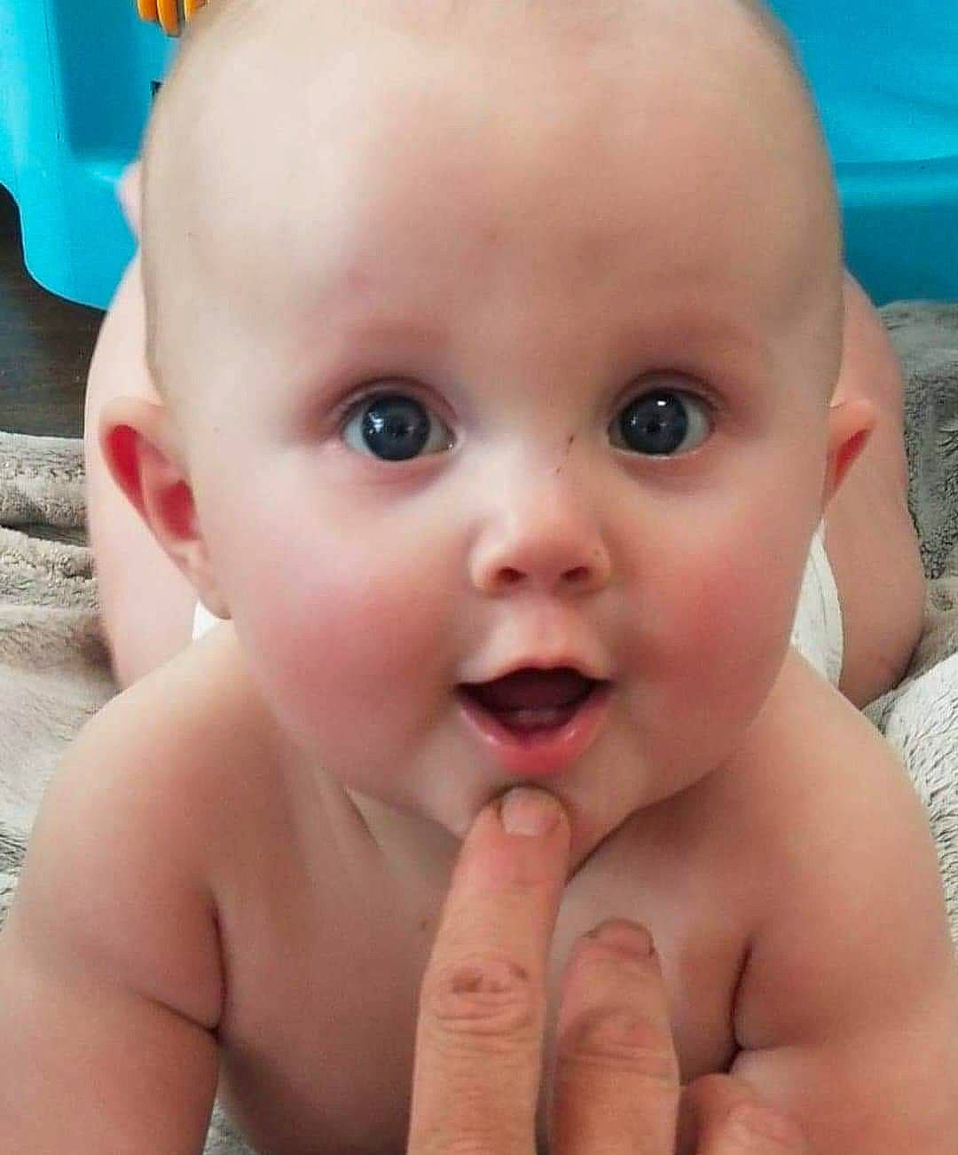 Beatrix joined the competition — help win amazing prizes! baby, blue, cheek, chin, ear, eye, eyebrow, eyelash, facial_expression, forehead, hair, head, human_body, lip, mouth, muscle, nose, organ, person, skin