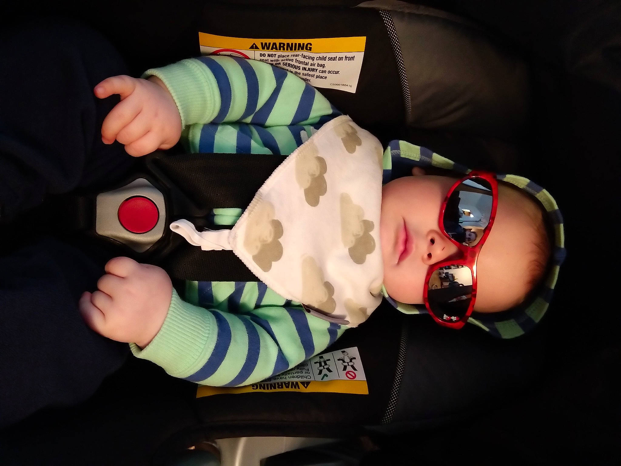 Jean joined the competition — help win amazing prizes! arm, baby, child, cool, ear, eyewear, glasses, hand, nap, person, sleep, toddler, vision_care