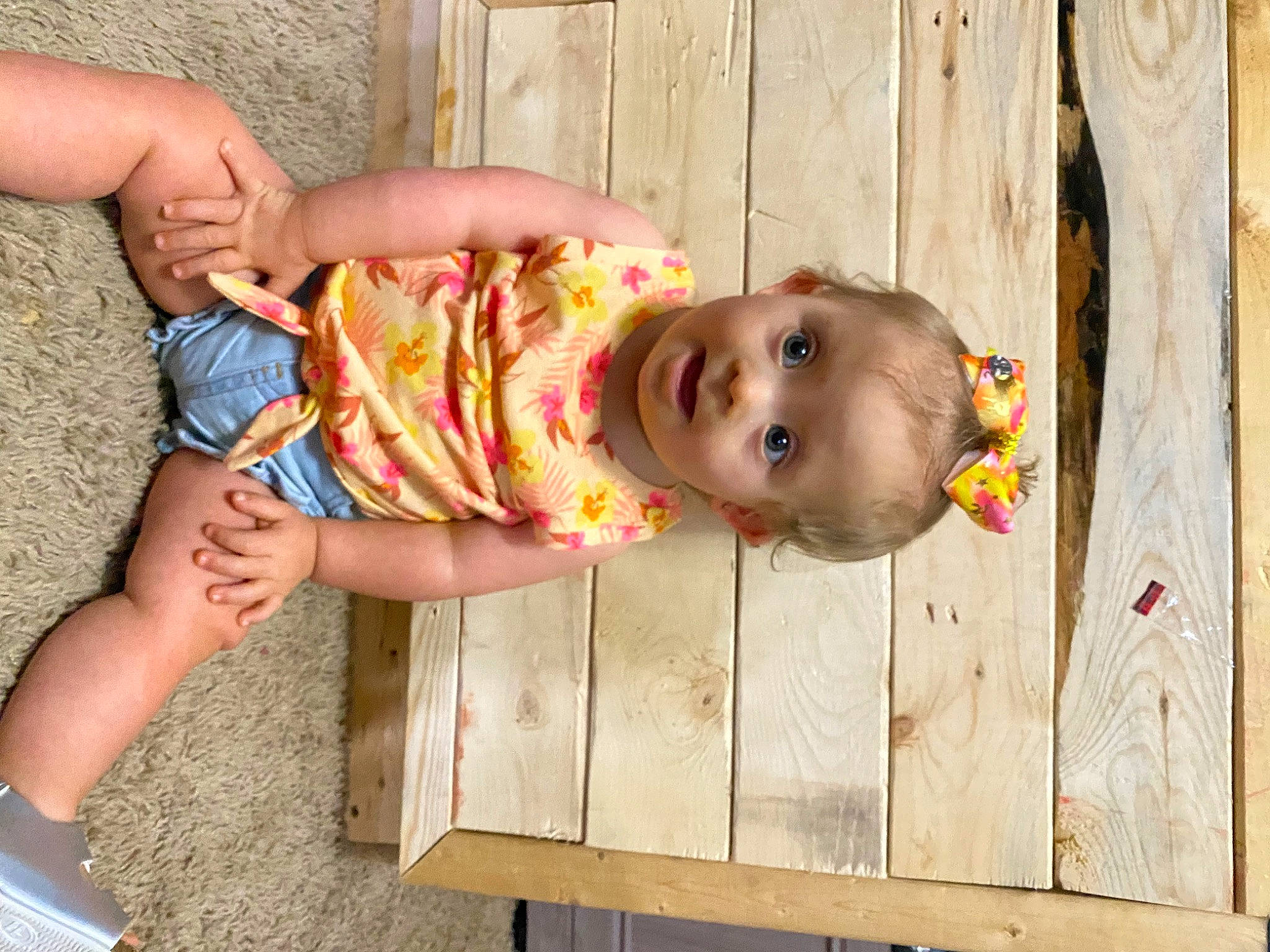 Bristol joined the competition — help win amazing prizes! adaptation, baby_toddler_clothing, dress, eye, face, facial_expression, hand, happy, head, human_body, mammal, mouth, nose, person, pink, plant, skin, smile, toddler, vertebrate