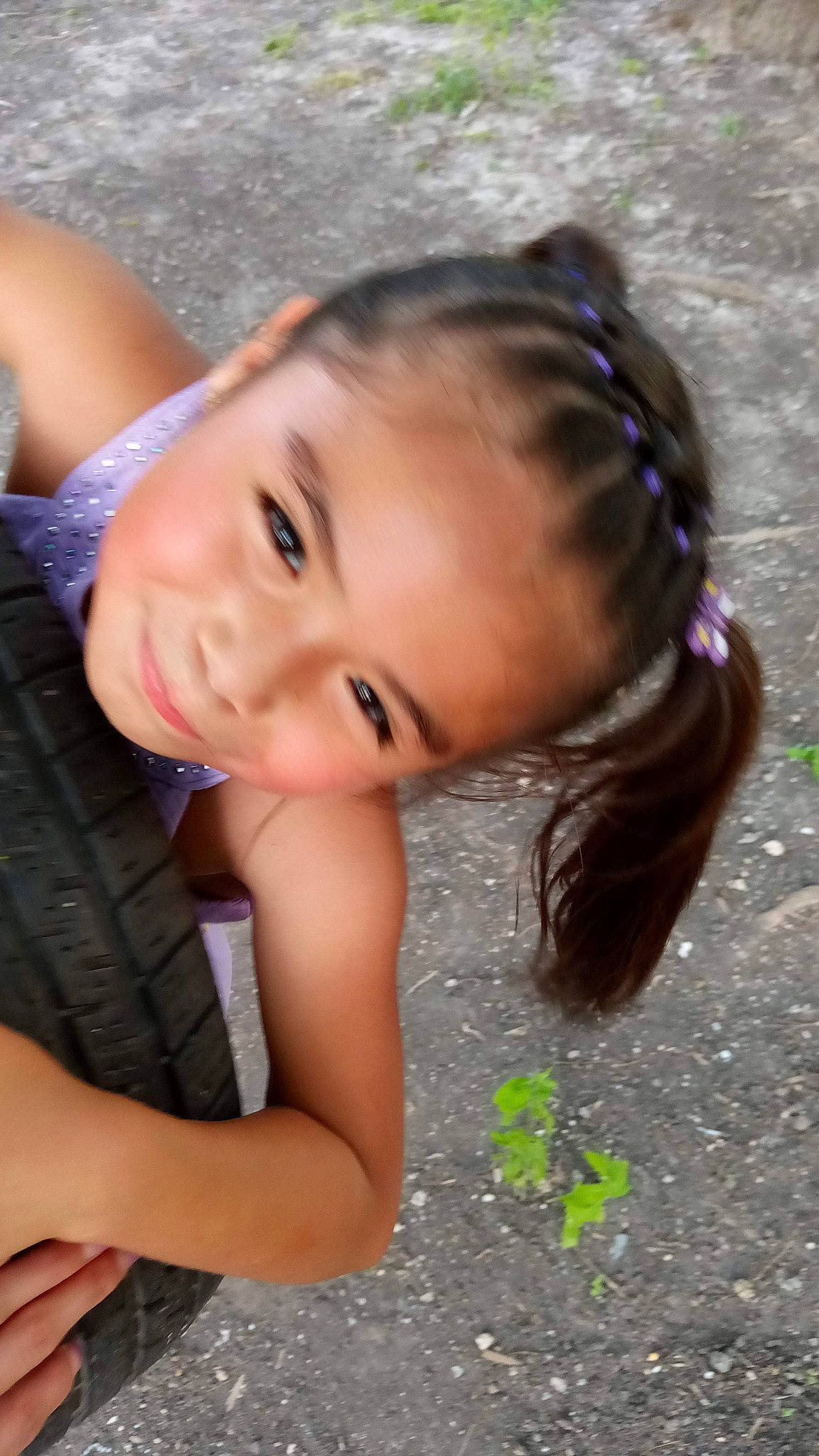 Aliyanna is registered to the contest to win money with this photo: cheek, chin, eye, eyebrow, eyelash, flash_photography, forehead, gesture, grass, hair, hairstyle, hand, happy, head, iris, joy, lip, nose, people_in_nature, person