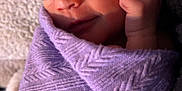 Cali Maye joined the competition — help win amazing prizes! newborn, baby, sleeping, wrapped, blanket, purple, soft, peaceful, face, hand, closeup, infant, cute, portrait, cozy, resting, human, skin, child, toddler