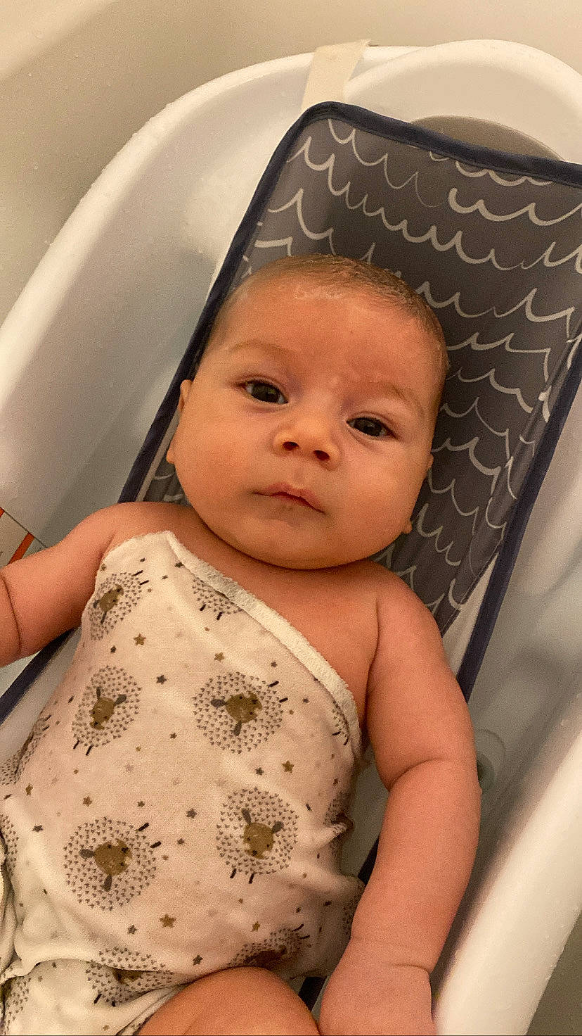 Emilio is registered to the contest to win money with this photo: baby, baby_products, baby_toddler_clothing, beauty, cap, cheek, child, chin, comfort, eyebrow, eyelash, hairstyle, happy, lip, pattern, person, product, skin, smile, textile