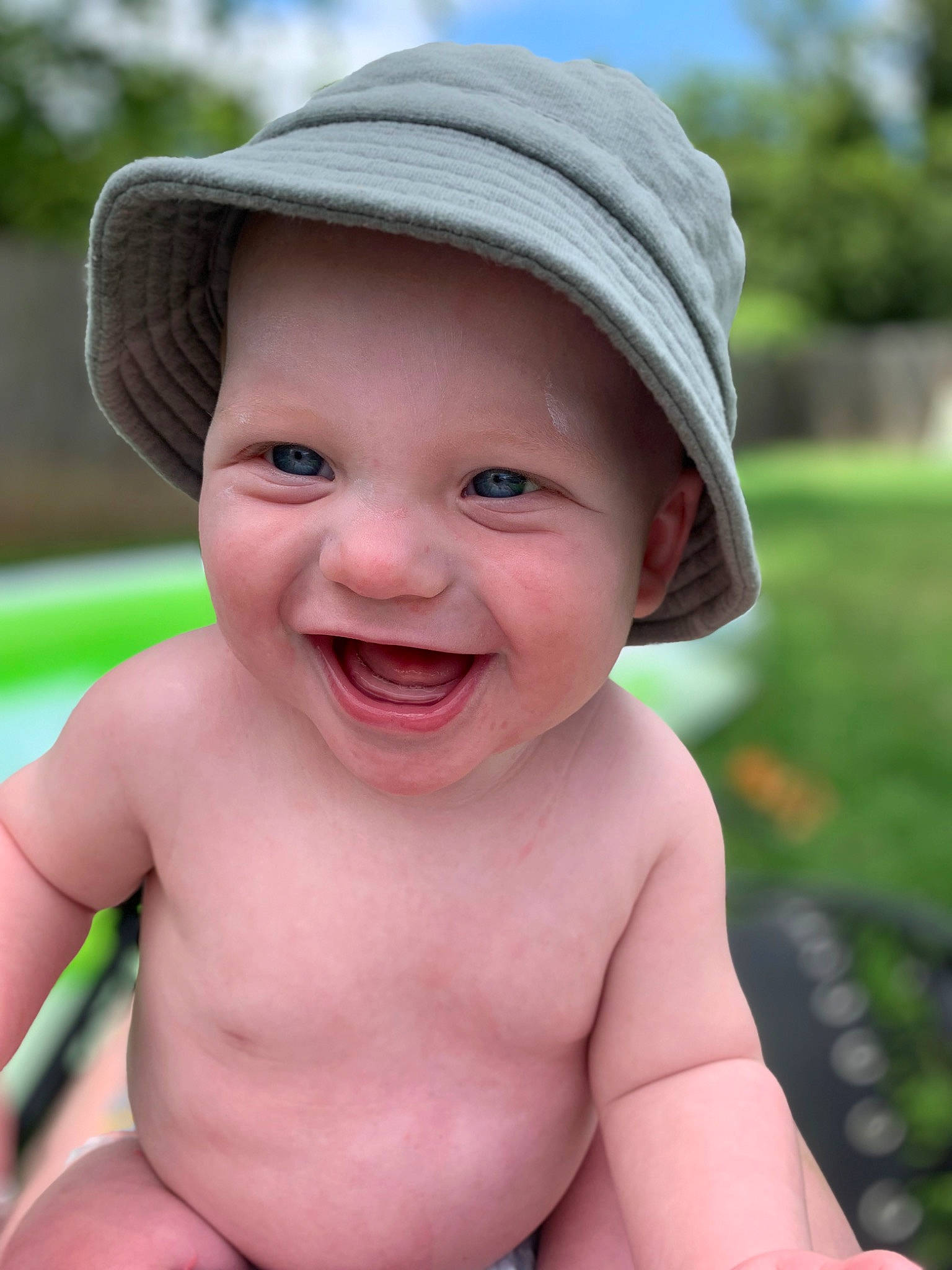 Easton joined the competition — help win amazing prizes! cheek, chin, eye, eyebrow, face, finger, gesture, happy, hat, head, headwear, human_body, iris, joy, lip, mouth, muscle, nose, people_in_nature, person