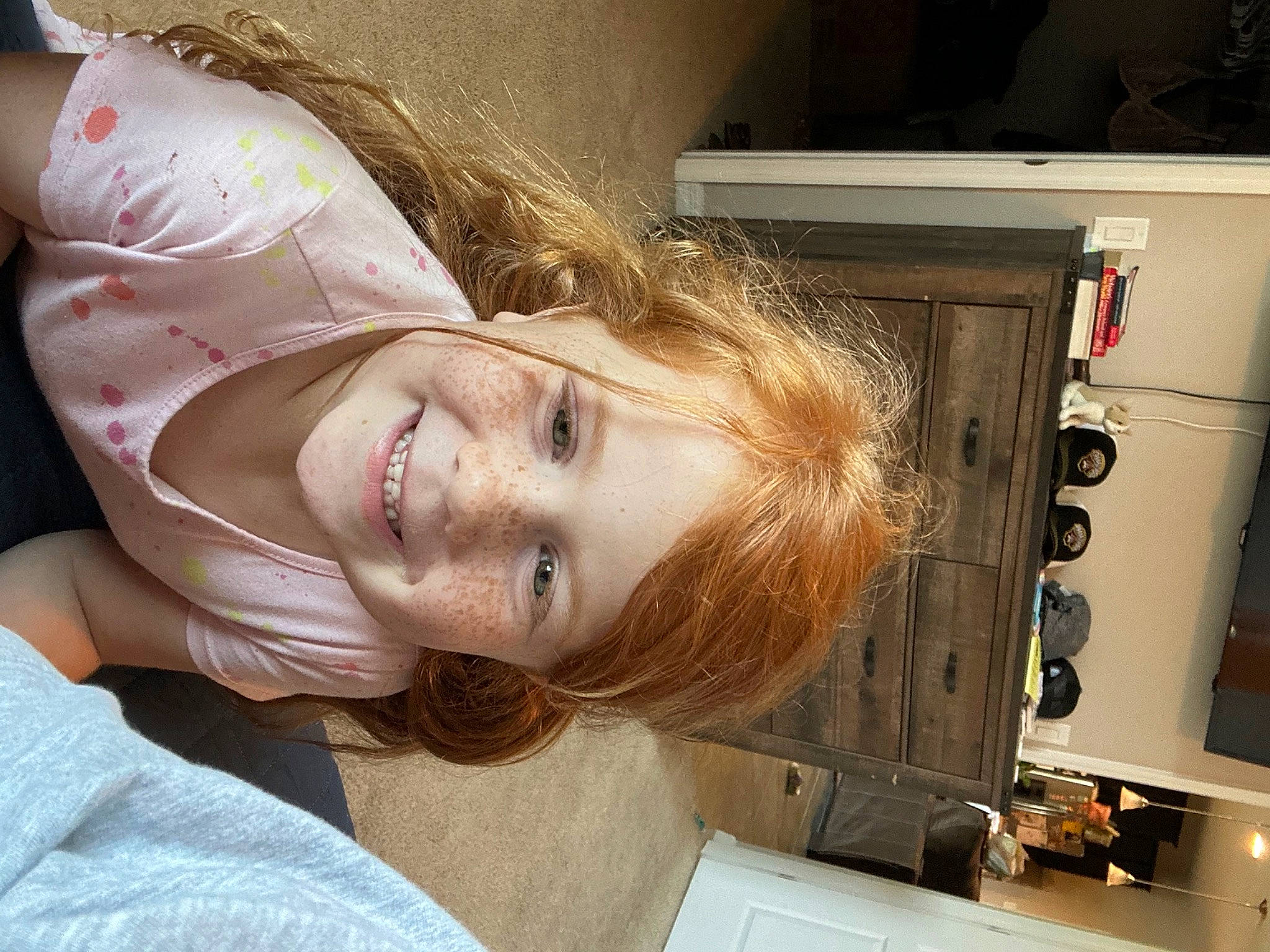 Daisy is registered to the contest to win money with this photo: cheek, chest, chin, comfort, ear, eye, eyebrow, eyelash, facial_expression, finger, fun, happy, jaw, joy, long_hair, mouth, neck, nose, person, shoulder